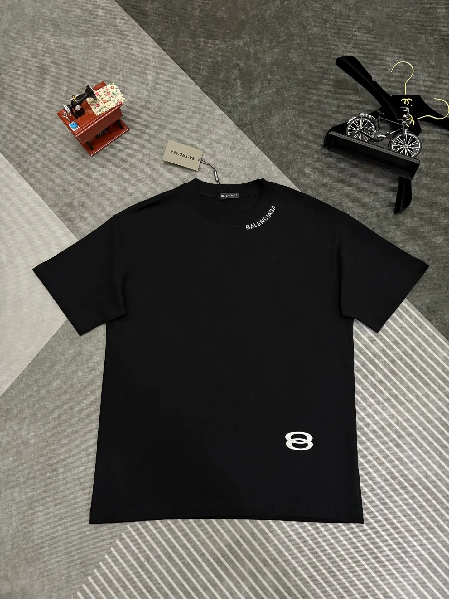 Embroidered Logo Cotton T-Shirt D17515298