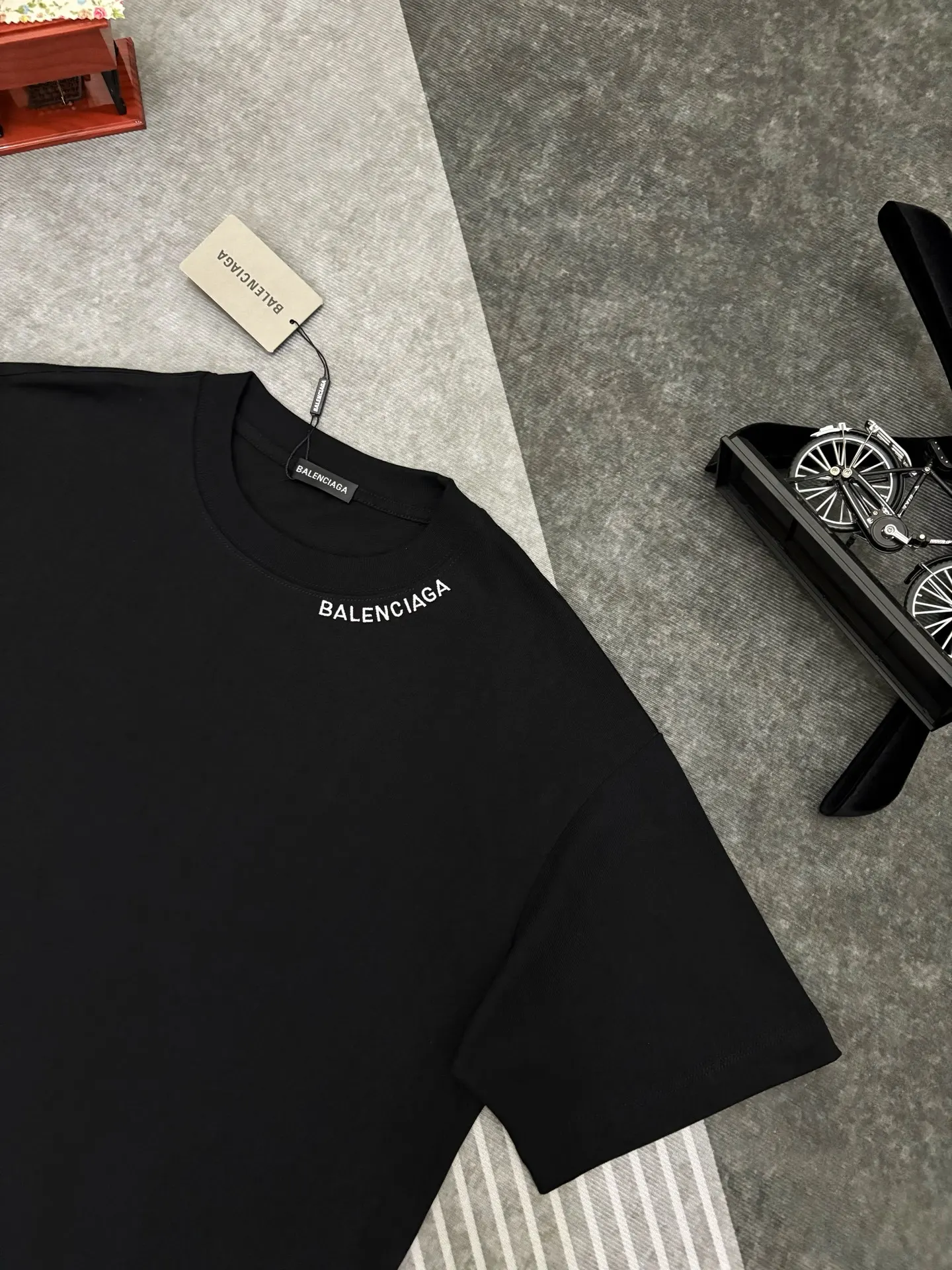 Embroidered Logo Cotton T-Shirt D17515298 — view 3
