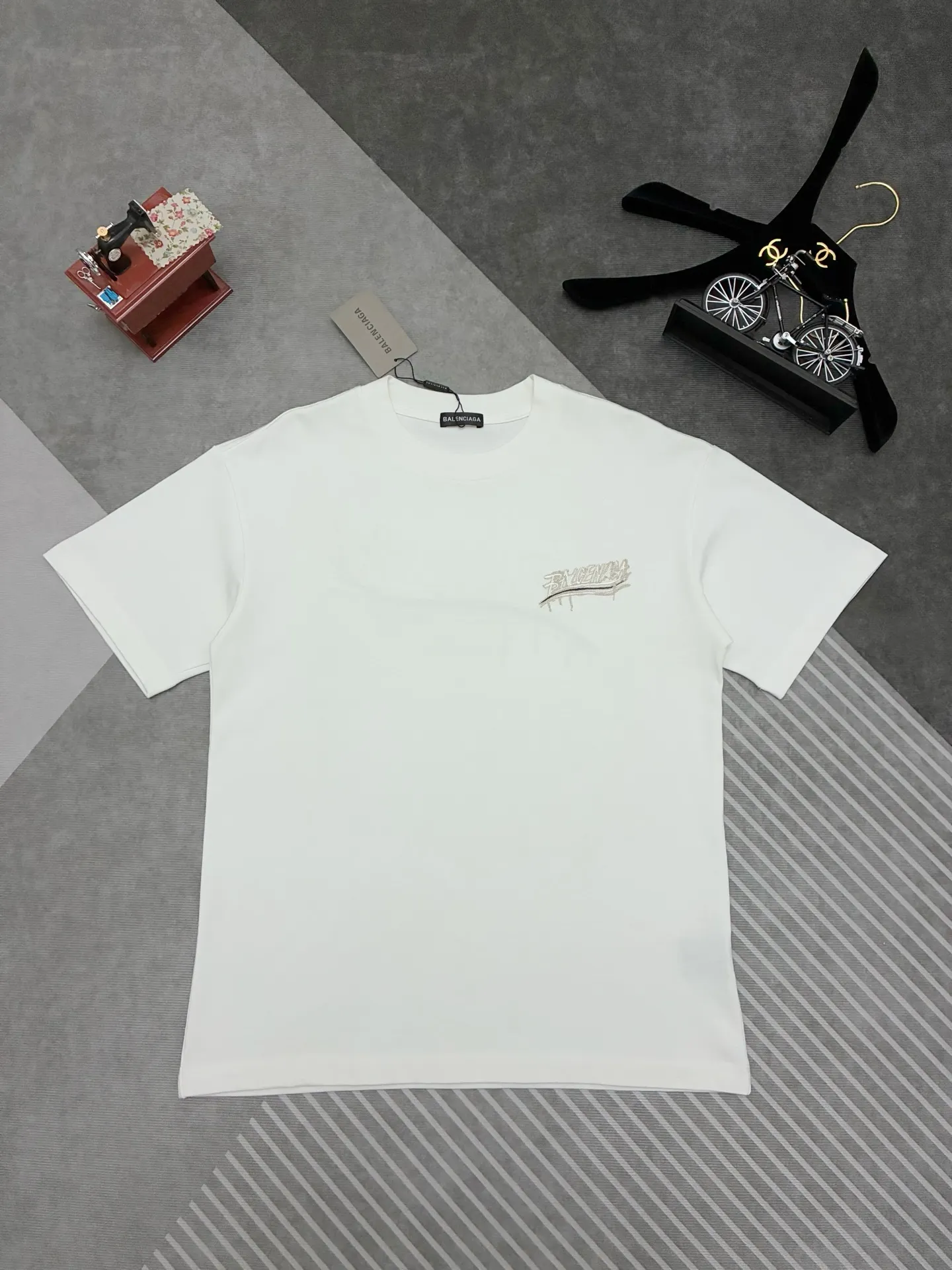 Logo Embroidered Oversized Cotton T-Shirt D17515312