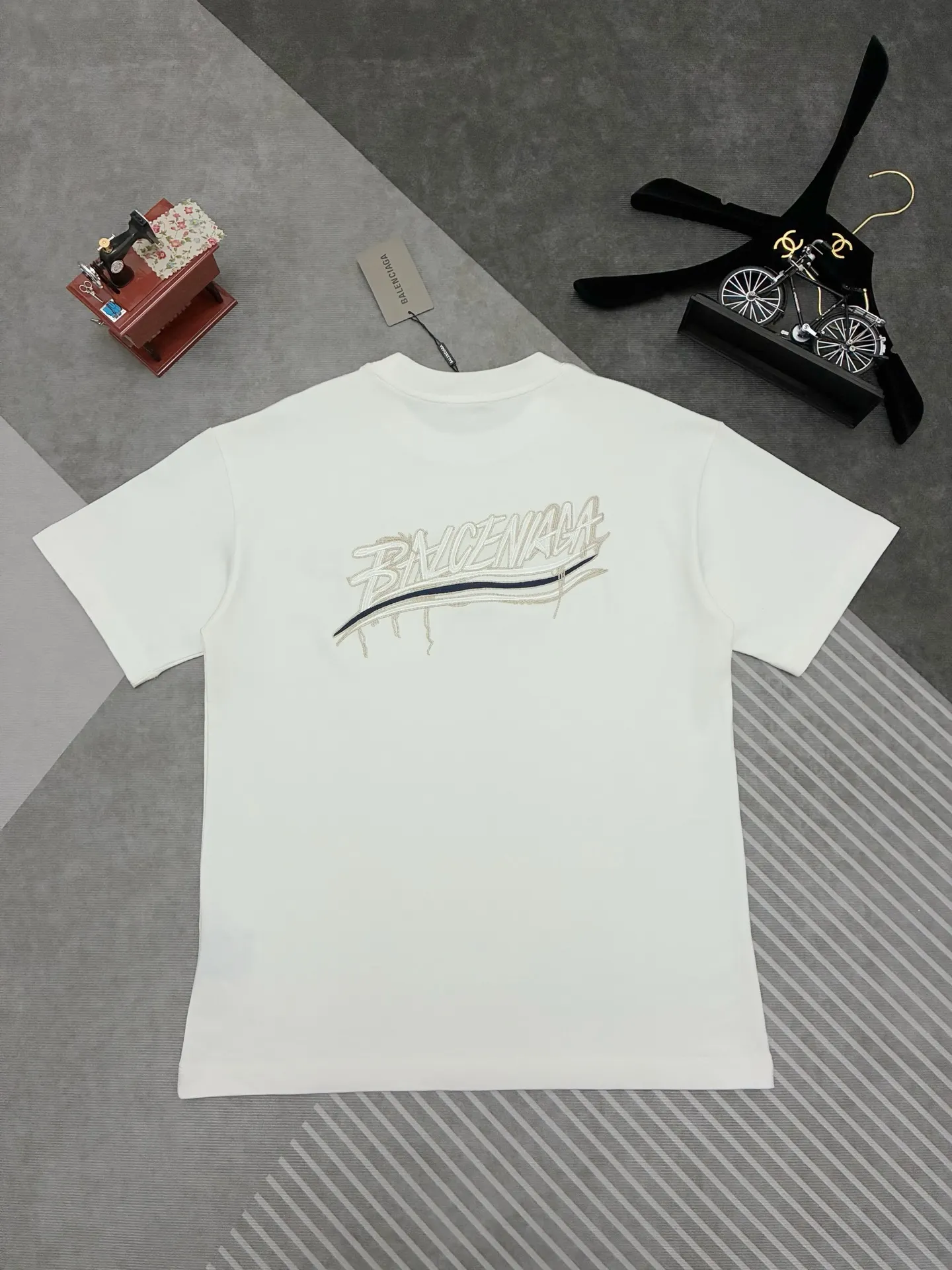 Logo Embroidered Oversized Cotton T-Shirt D17515312 — view 5