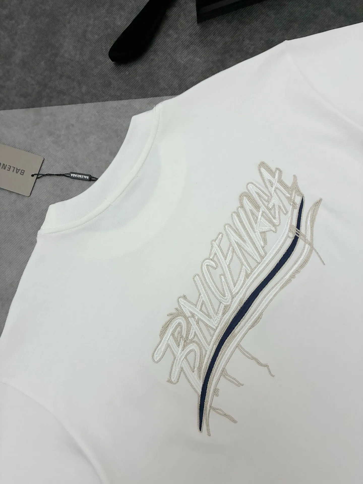 Logo Embroidered Oversized Cotton T-Shirt D17515312 — view 7