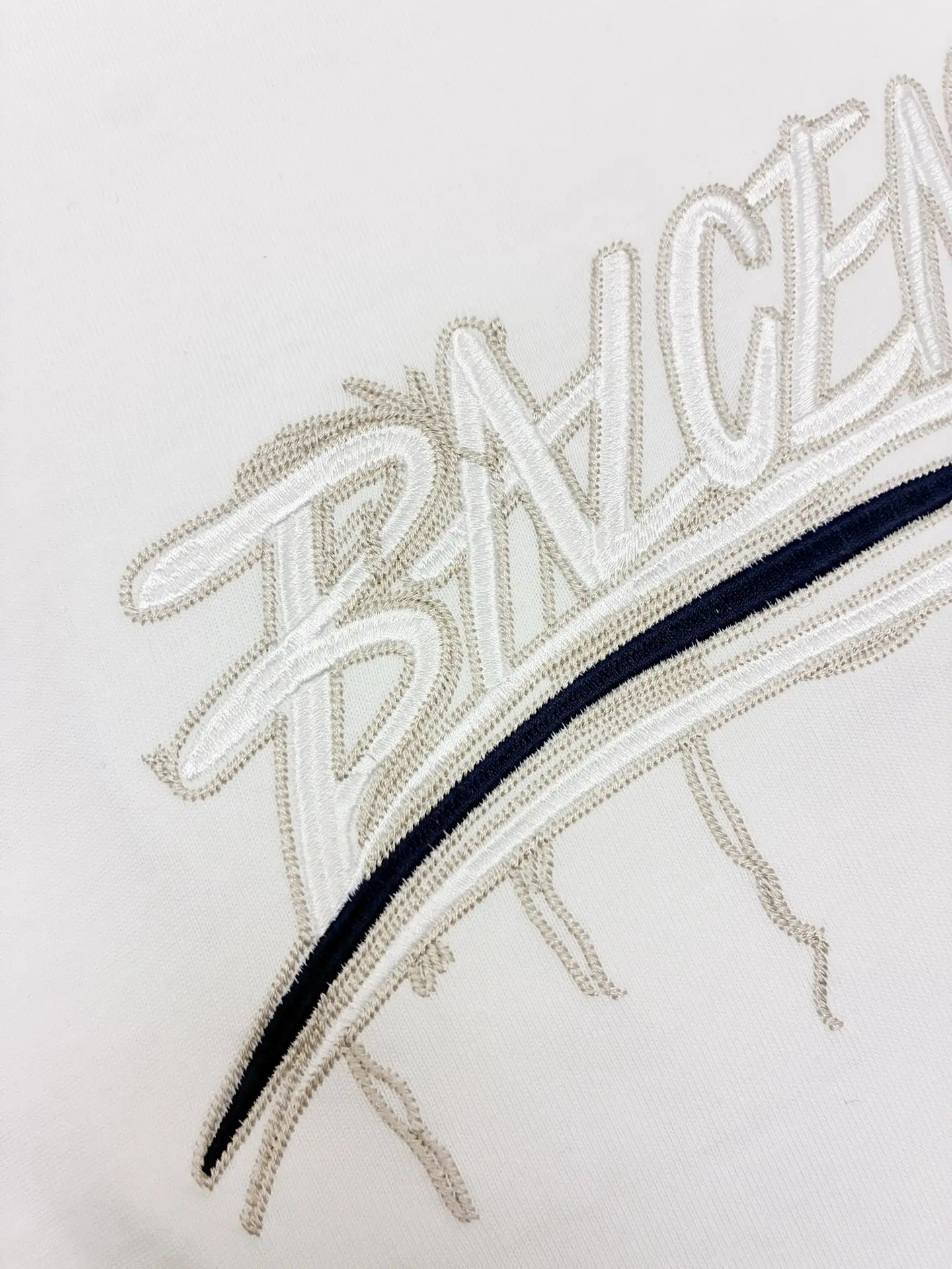 Logo Embroidered Oversized Cotton T-Shirt D17515312 — view 8