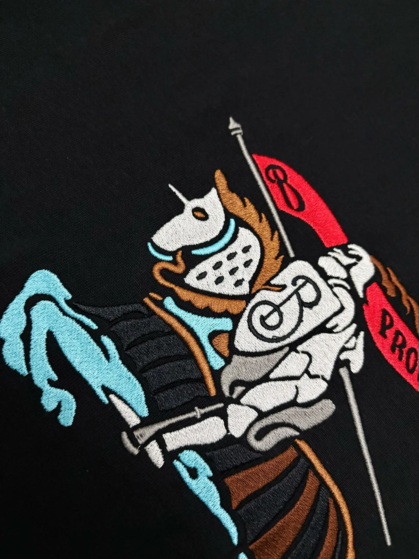EKD Embroidered Cotton T-Shirt D17515299 — view 6