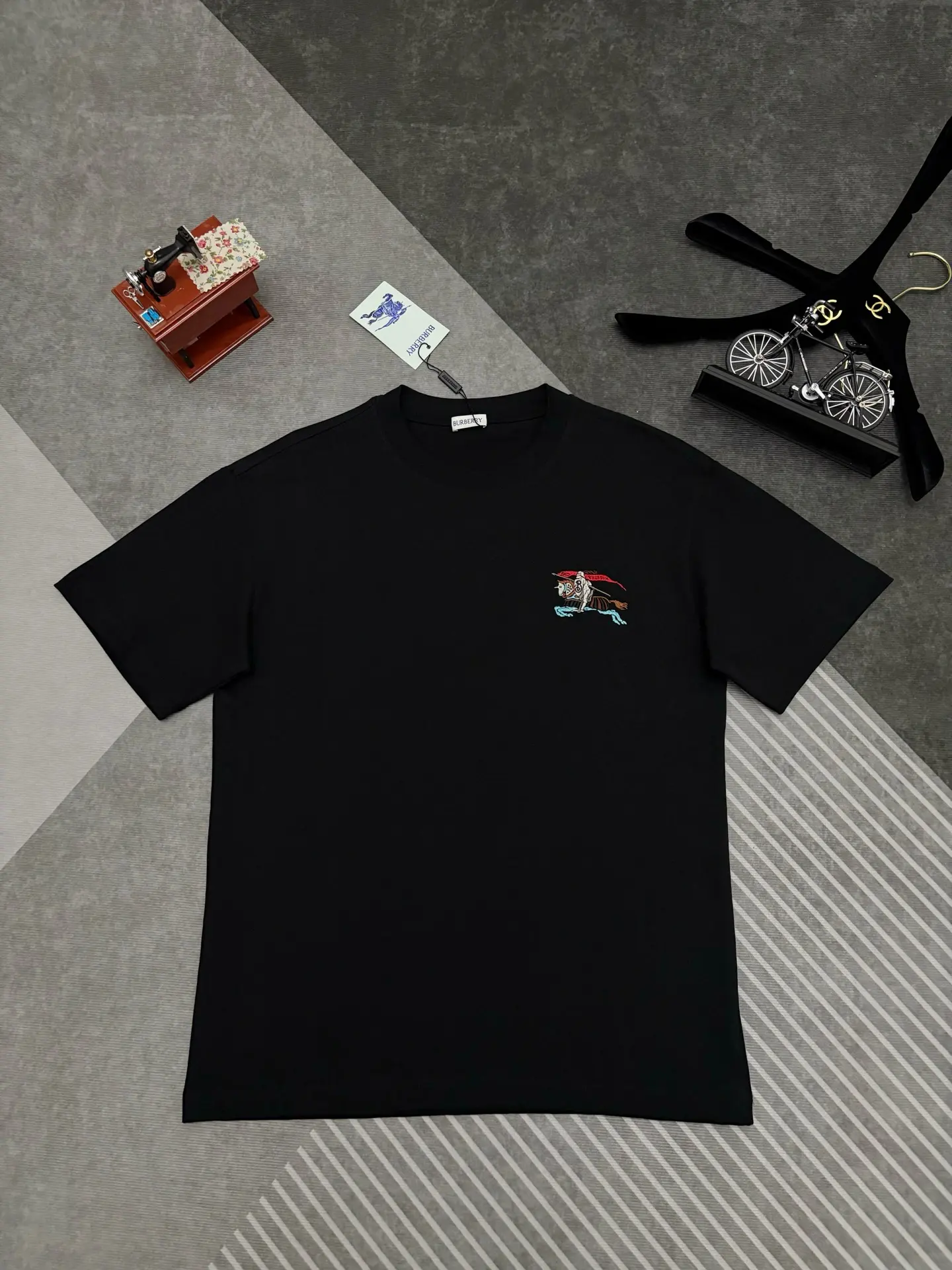 EKD Logo Embroidered Cotton T-Shirt D17515305
