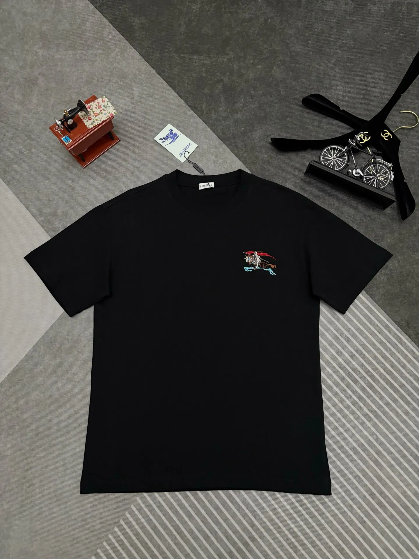 EKD Logo Embroidered Cotton T-Shirt D17515305