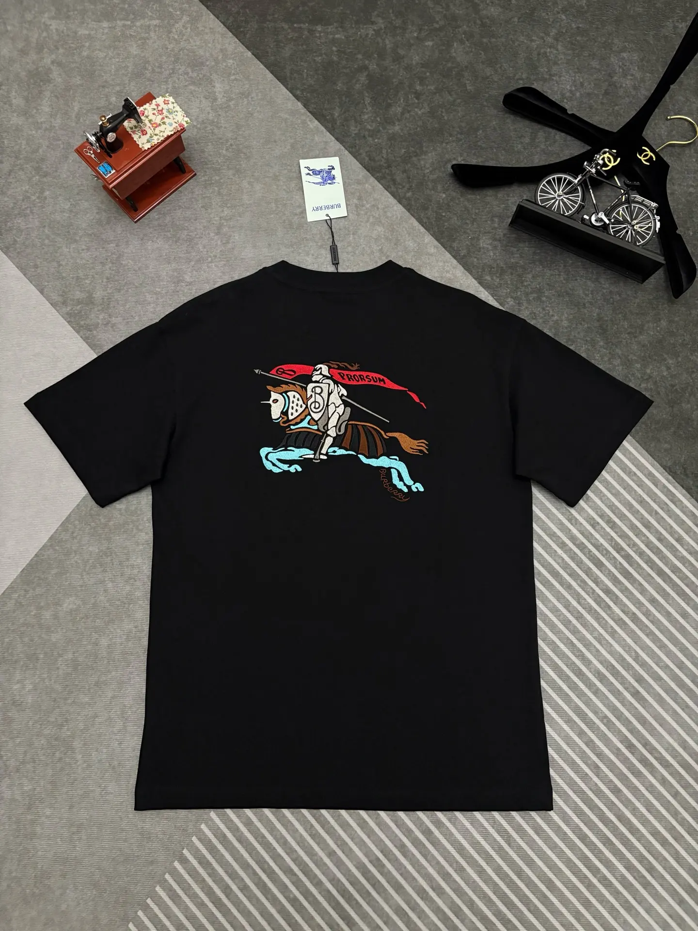 EKD Logo Embroidered Cotton T-Shirt D17515305 — view 6