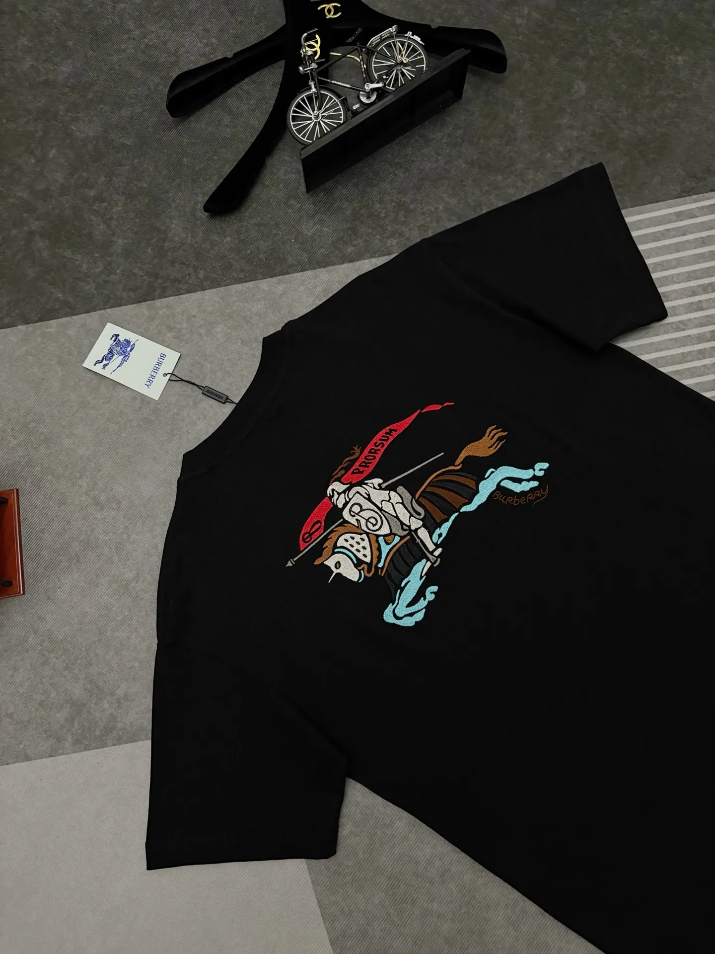 EKD Logo Embroidered Cotton T-Shirt D17515305 — view 7