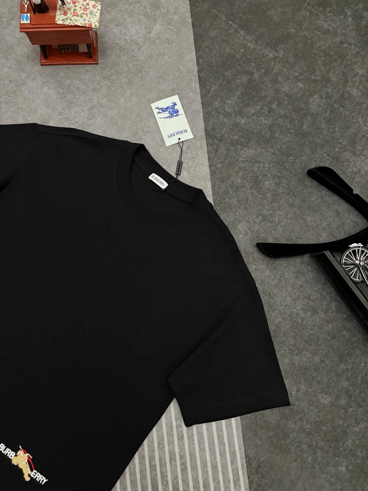 Embroidered EKD Cotton Jersey T-Shirt D17515292 — view 3