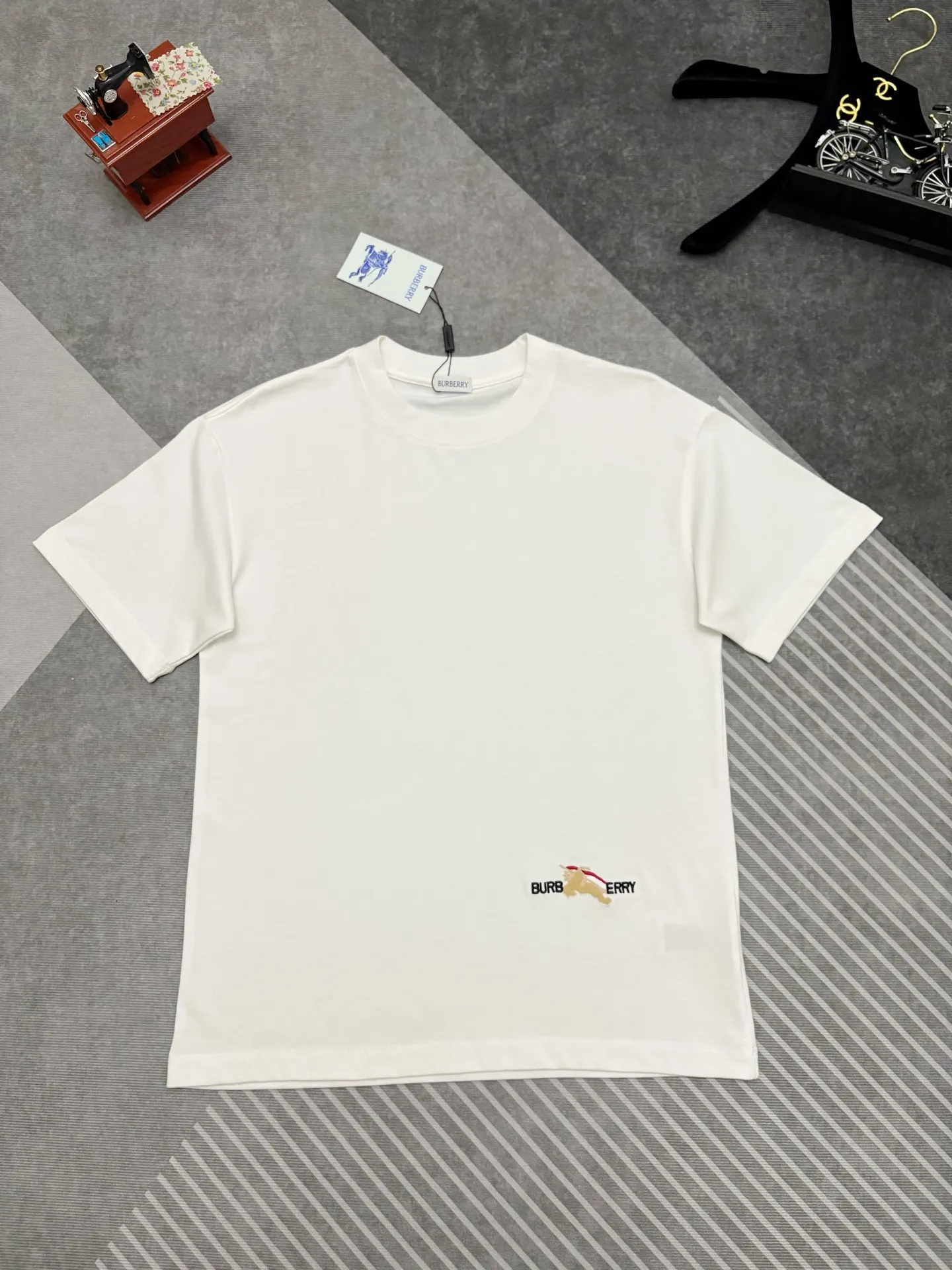 Embroidered Logo Cotton T-Shirt D17515291