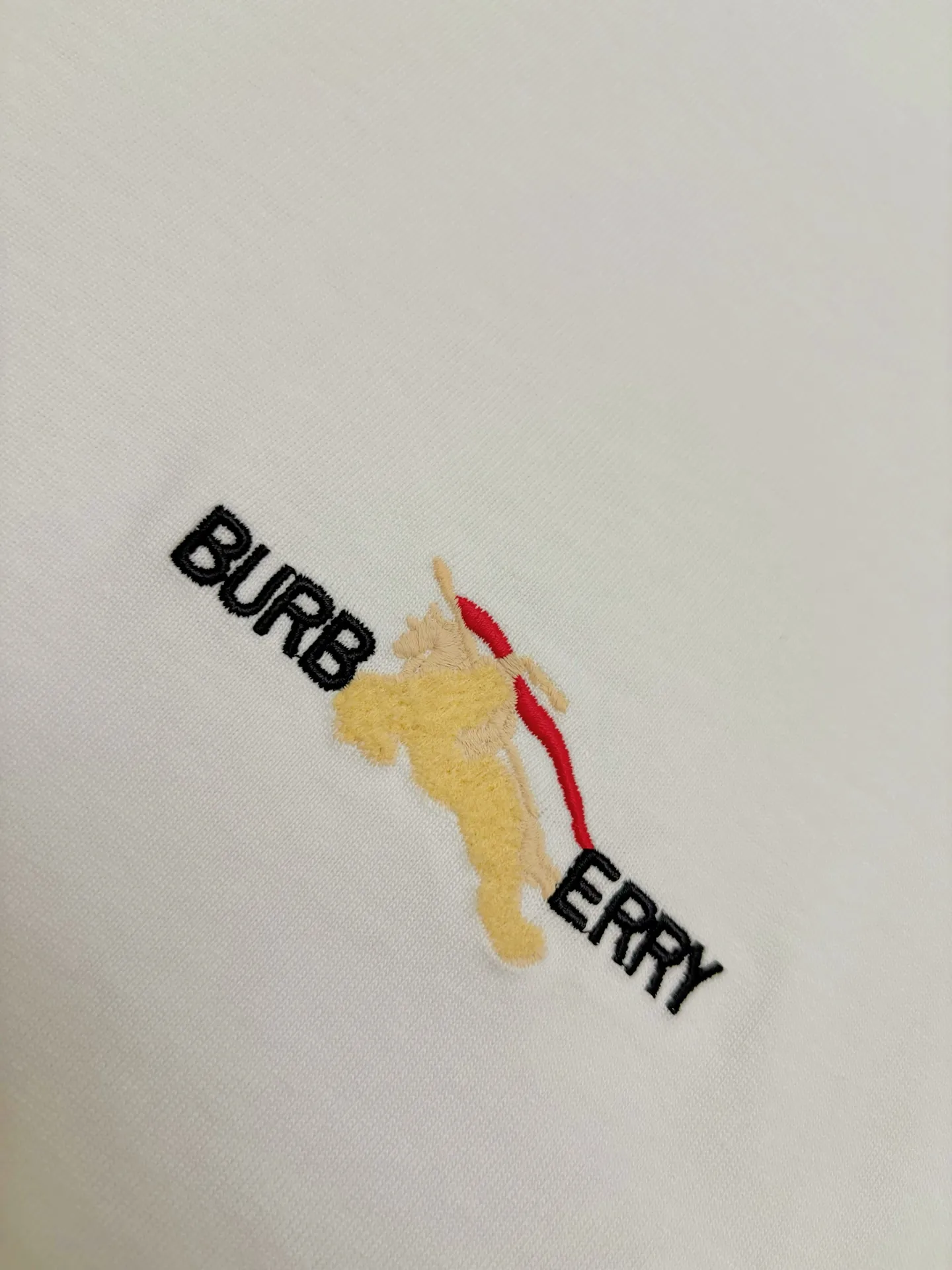 Embroidered Logo Cotton T-Shirt D17515291 — view 6