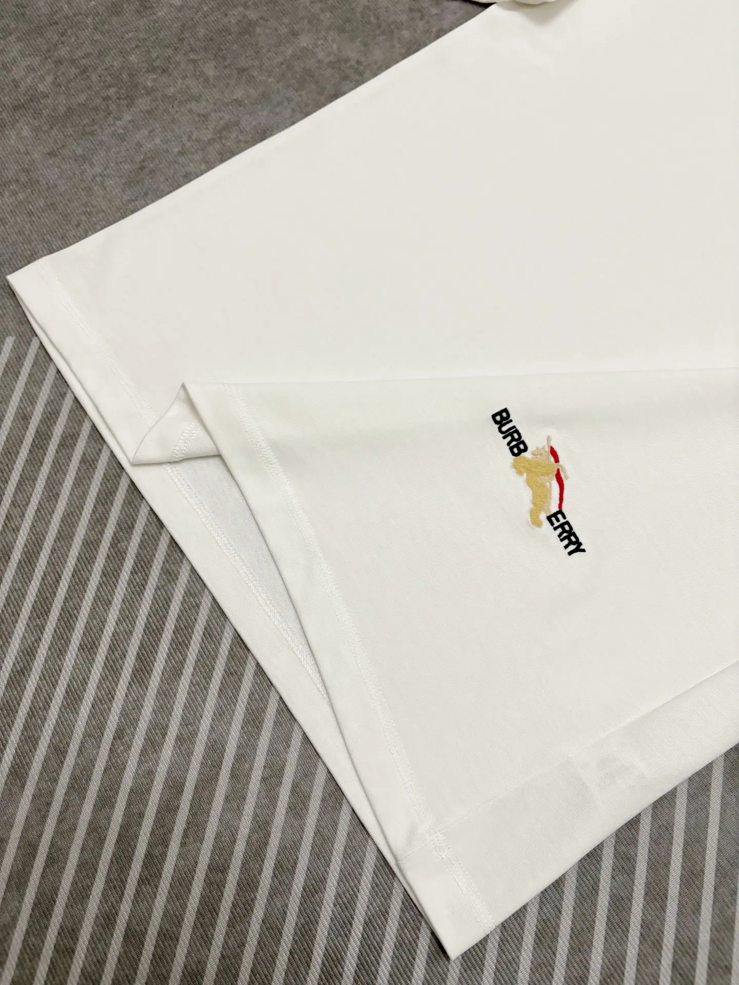 Embroidered Logo Cotton T-Shirt D17515291 — view 7