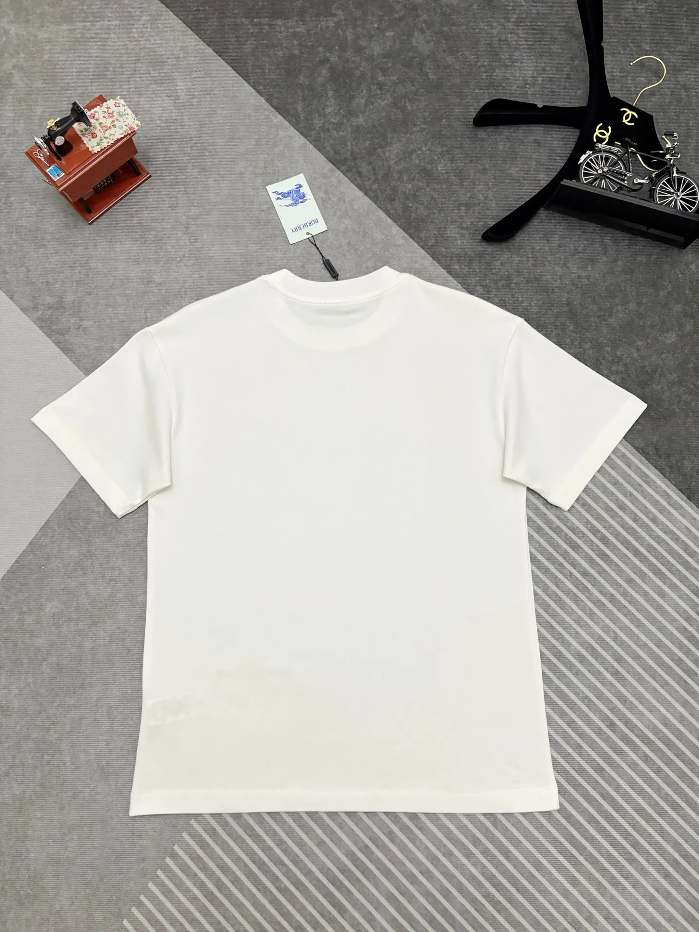 Embroidered Logo Cotton T-Shirt D17515291 — view 8