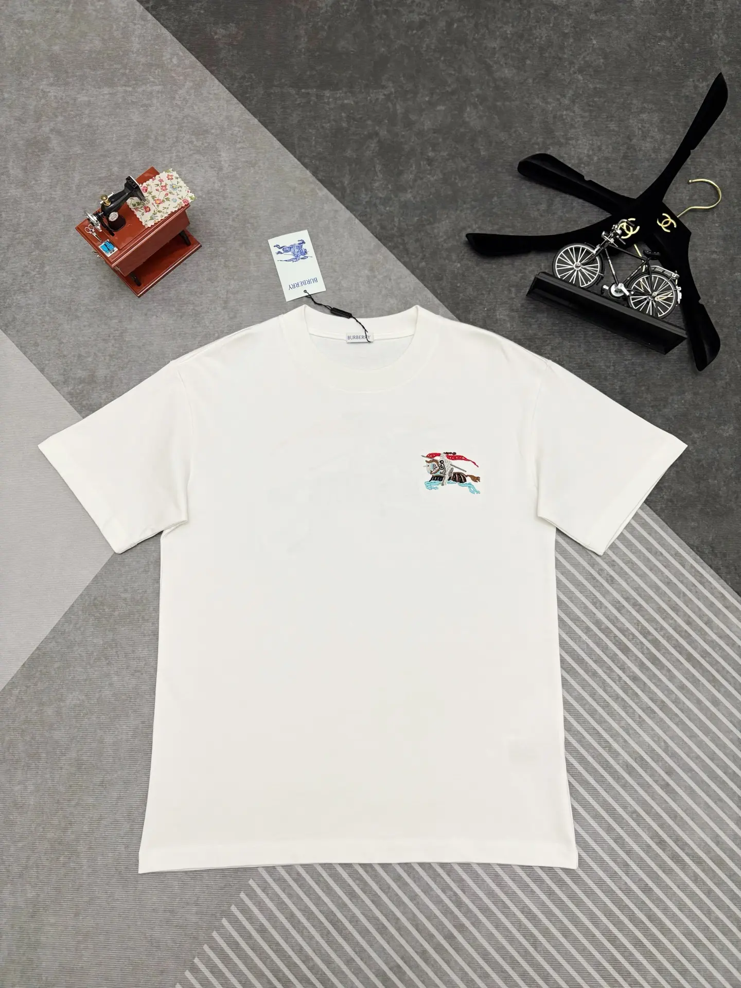 Embroidered Logo Cotton T-Shirt D17515306