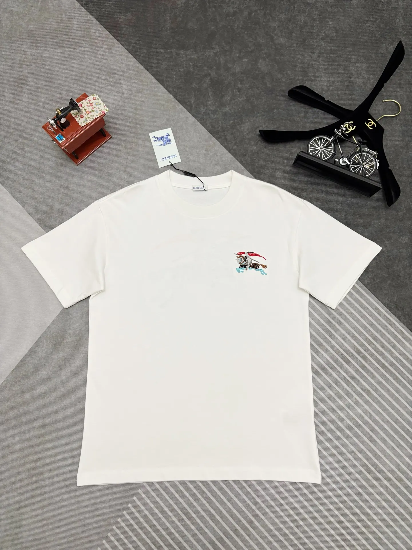 Embroidered Logo Cotton T-Shirt D17515306