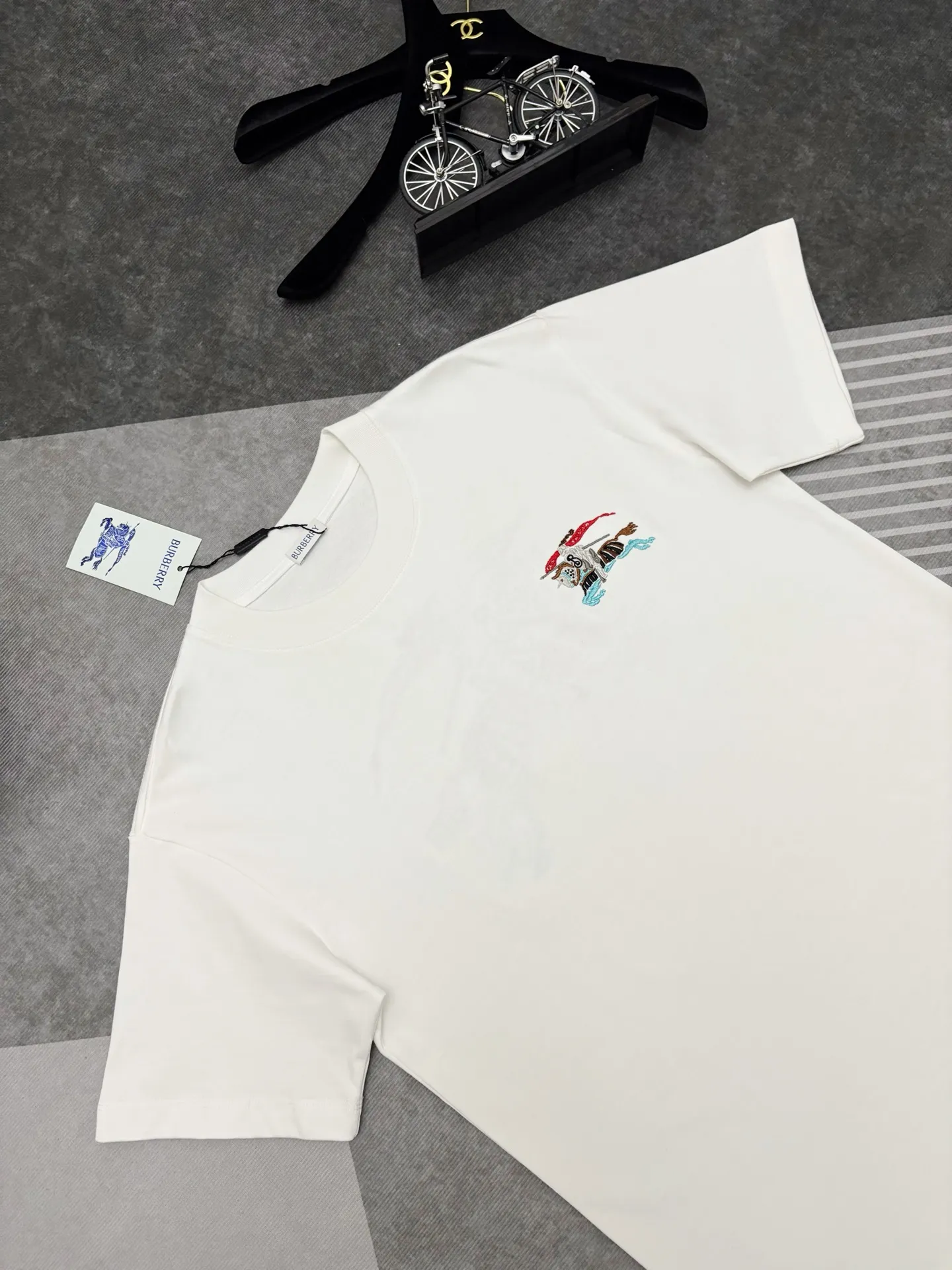 Embroidered Logo Cotton T-Shirt D17515306 — view 2