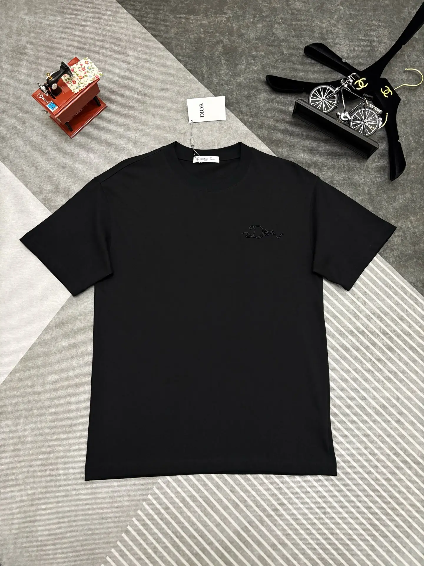 Embroidered Logo Cotton T-Shirt D17515283