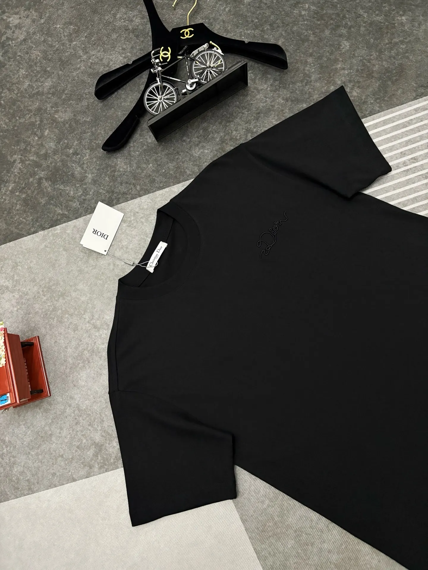 Embroidered Logo Cotton T-Shirt D17515283 — view 2