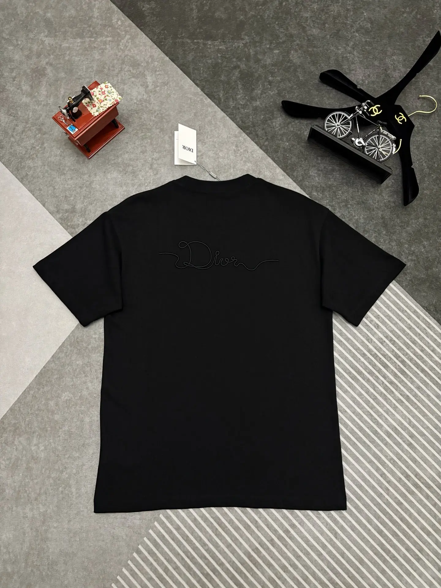 Embroidered Logo Cotton T-Shirt D17515283 — view 6