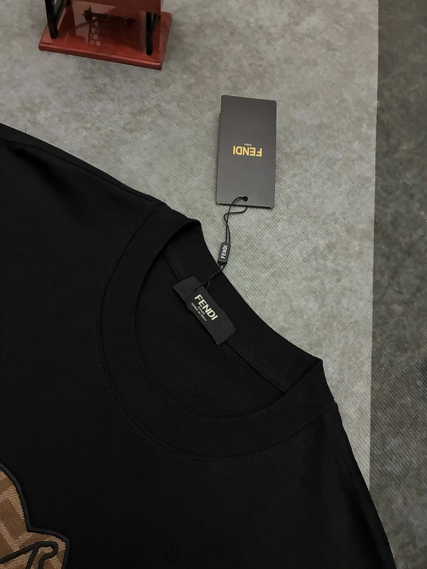Embroidered Logo Dog Cotton T-Shirt D17515309 — view 4