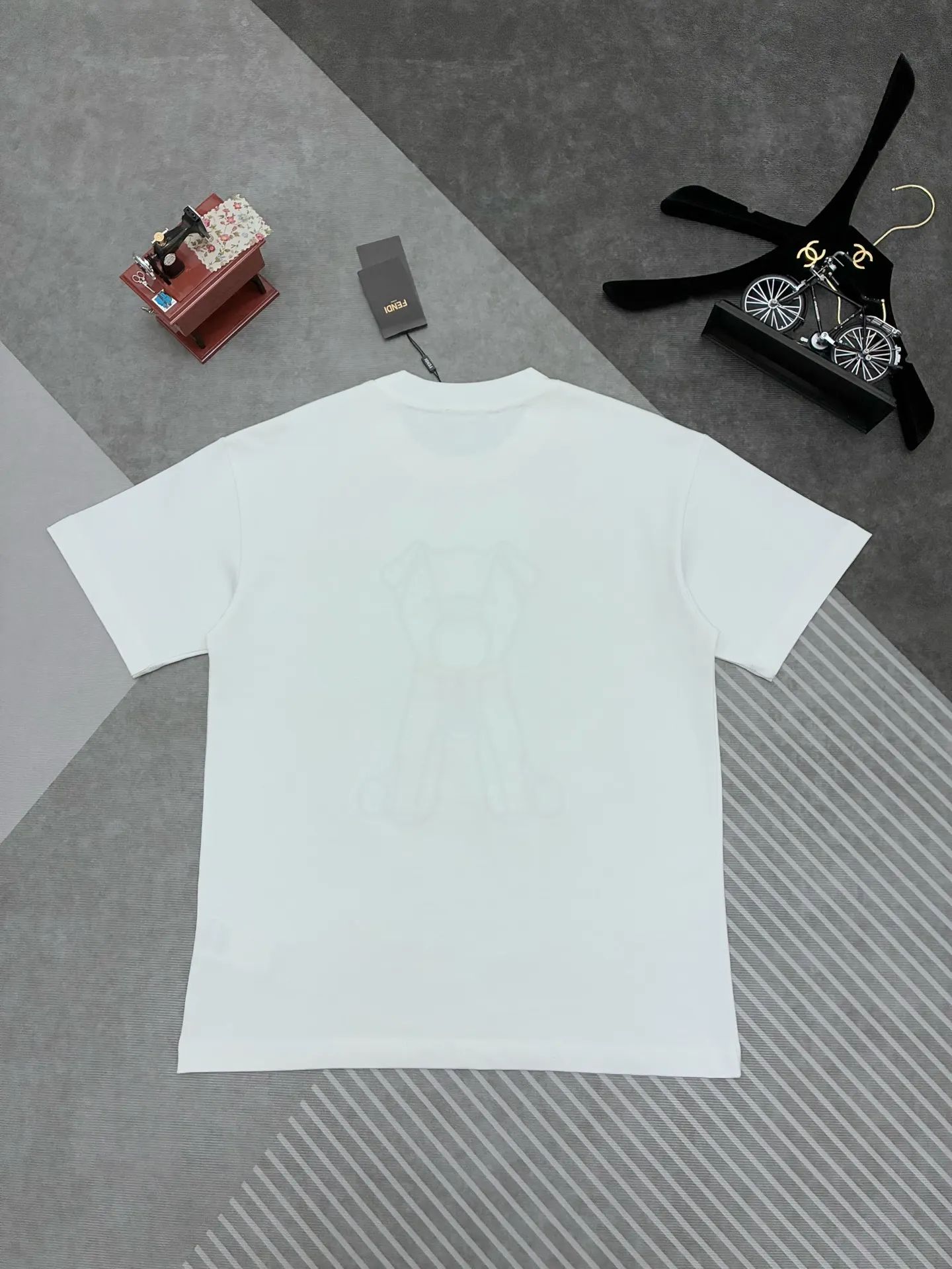 Embroidered Logo Dog Cotton T-Shirt D17515310 — view 7