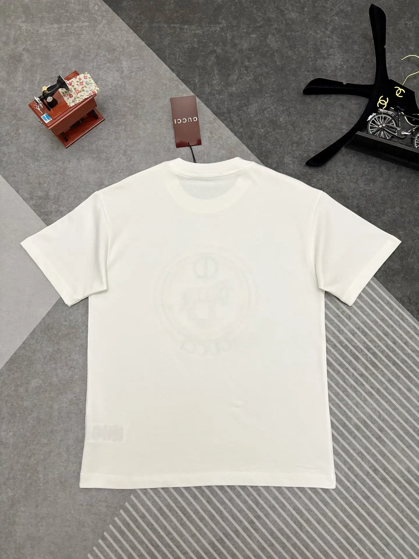 Embroidered Cotton-Jersey T-Shirt D17515293 — view 8