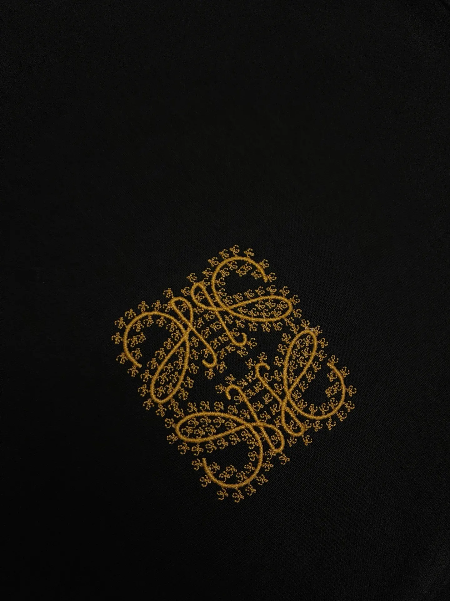 Anagram Embroidered Cotton T-Shirt D17515317 — view 5
