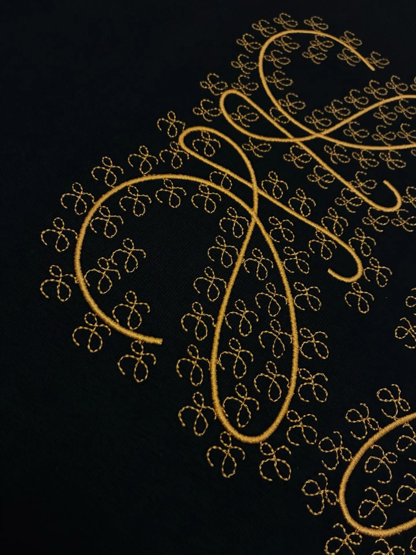 Anagram Embroidered Cotton T-Shirt D17515317 — view 9