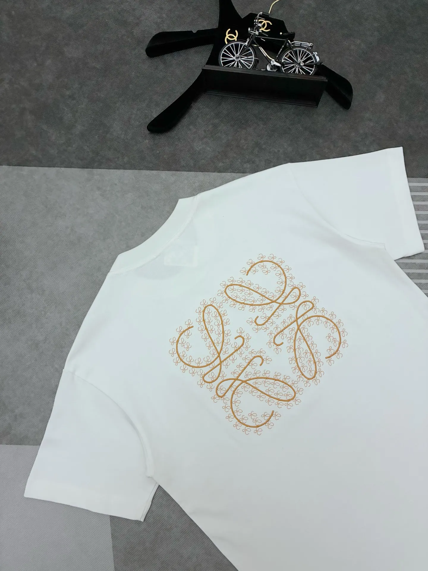 Anagram Embroidered Cotton T-Shirt D17515318 — view 6