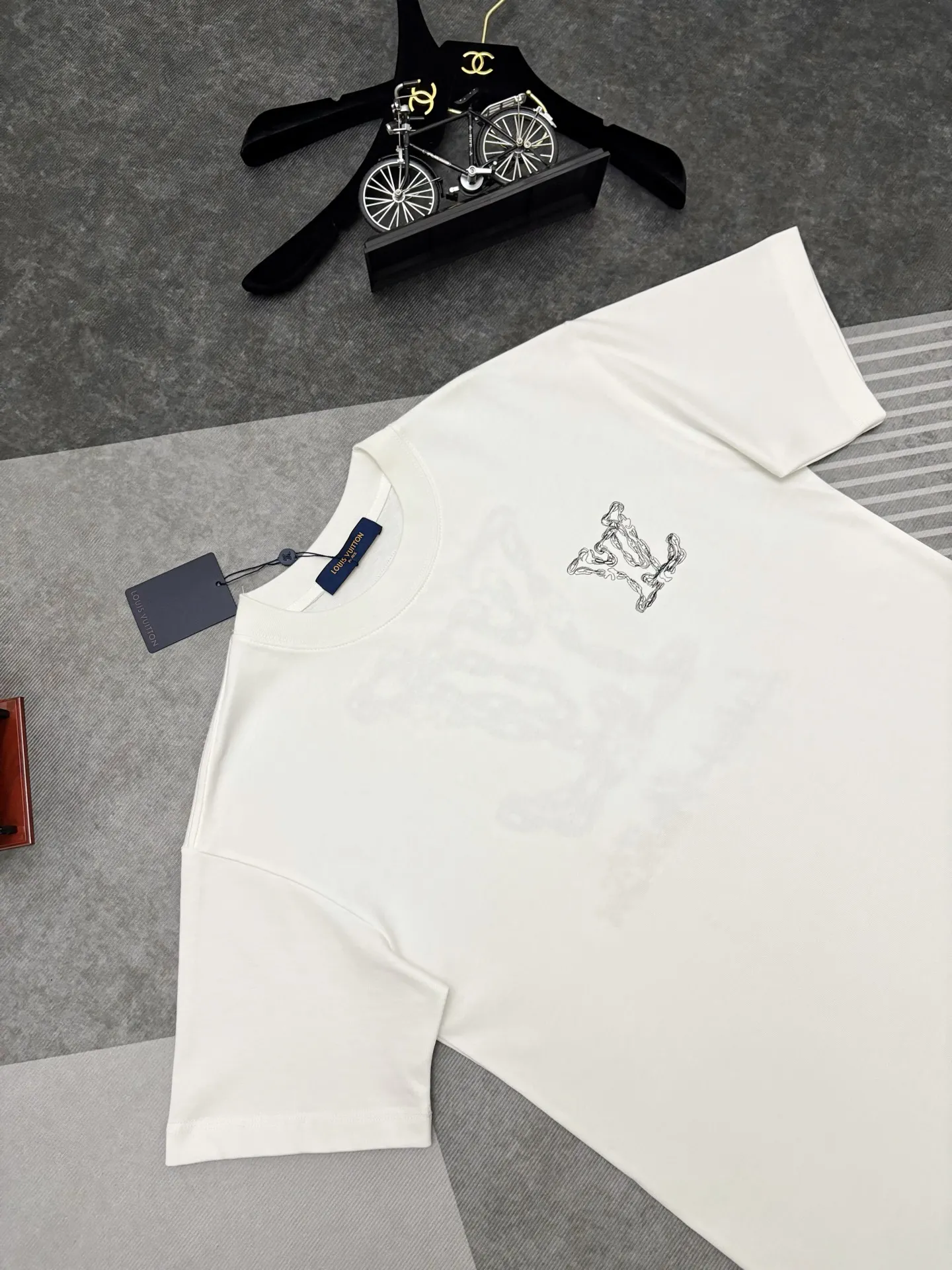Embroidered Logo Cotton T-Shirt D17515302 — view 2