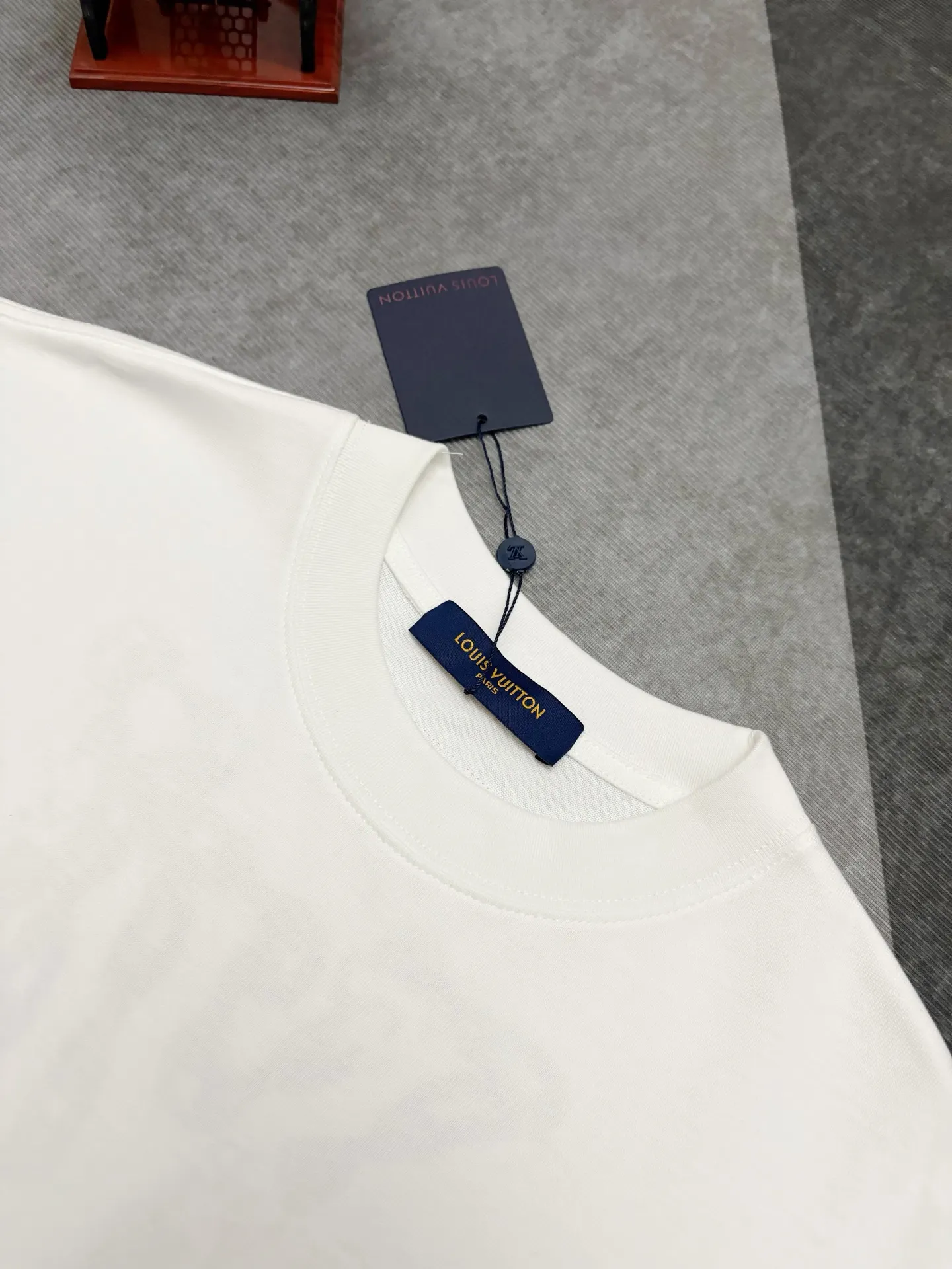 Embroidered Logo Cotton T-Shirt D17515302 — view 4