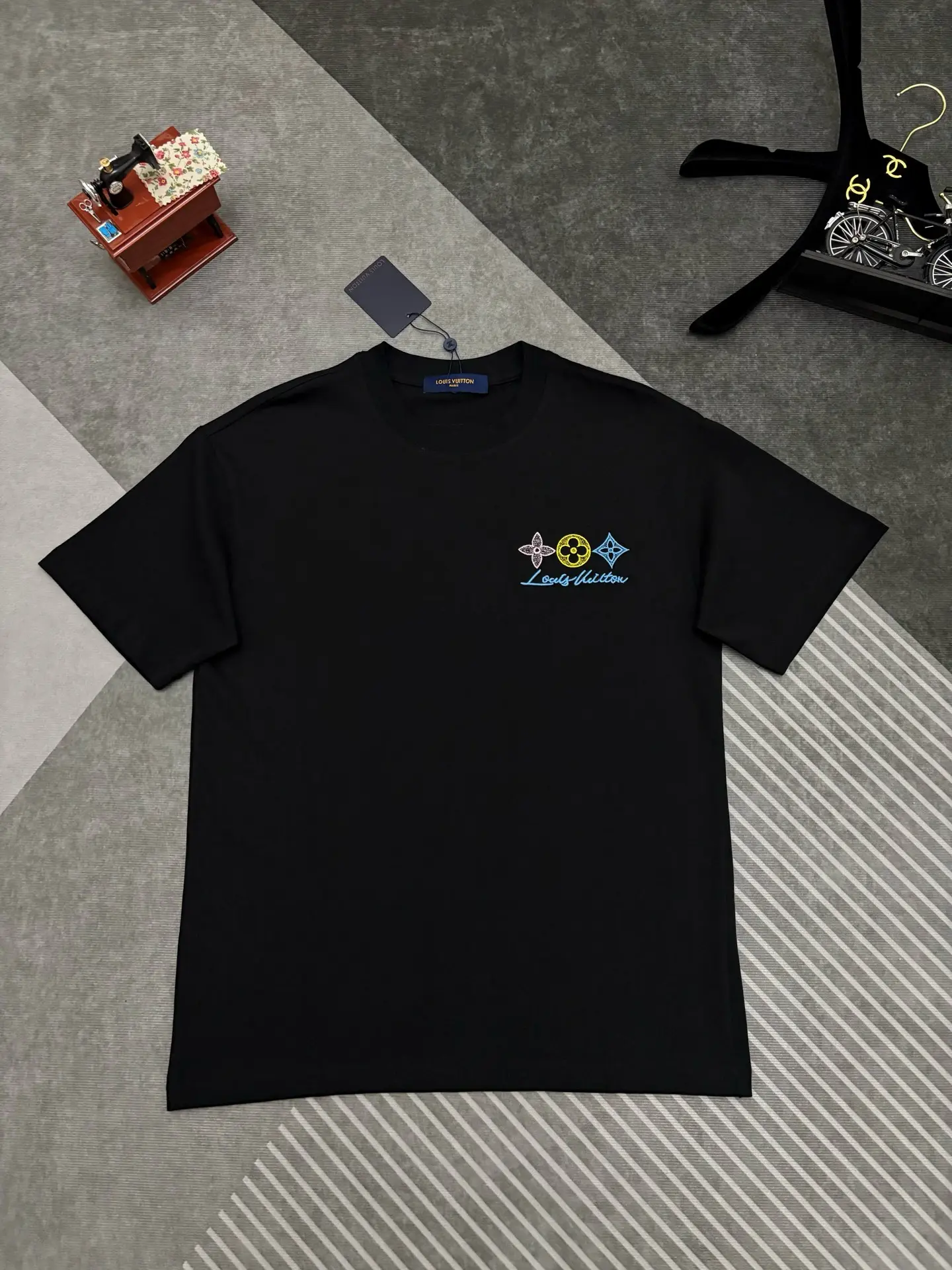 Embroidered Logo Cotton T-Shirt D17515290