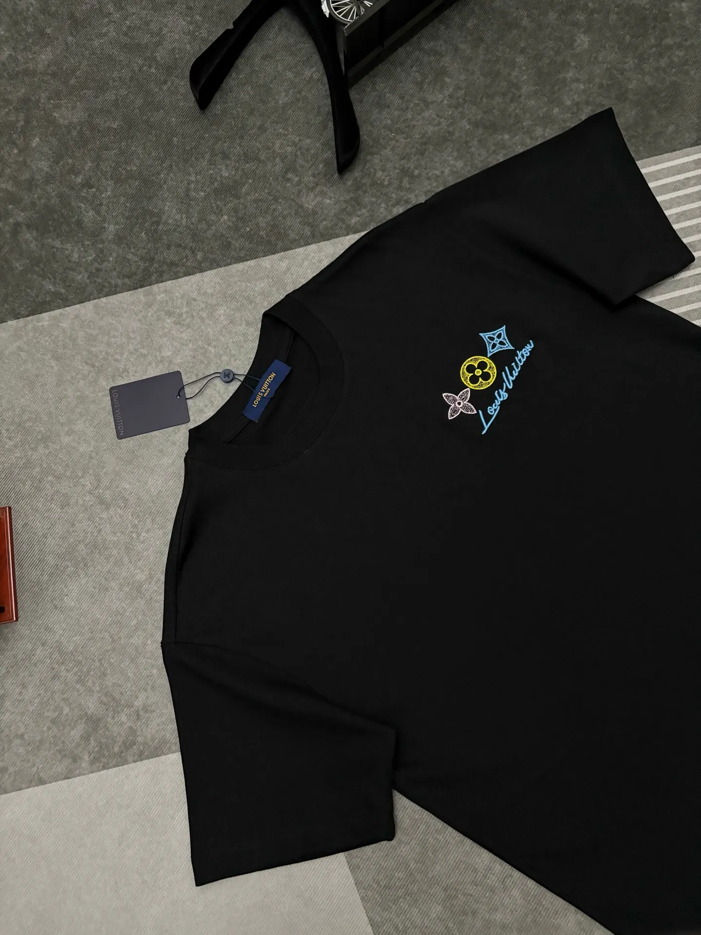 Embroidered Logo Cotton T-Shirt D17515290 — view 2