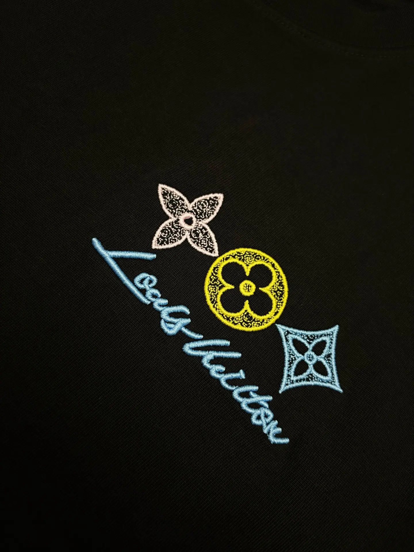 Embroidered Logo Cotton T-Shirt D17515290 — view 4