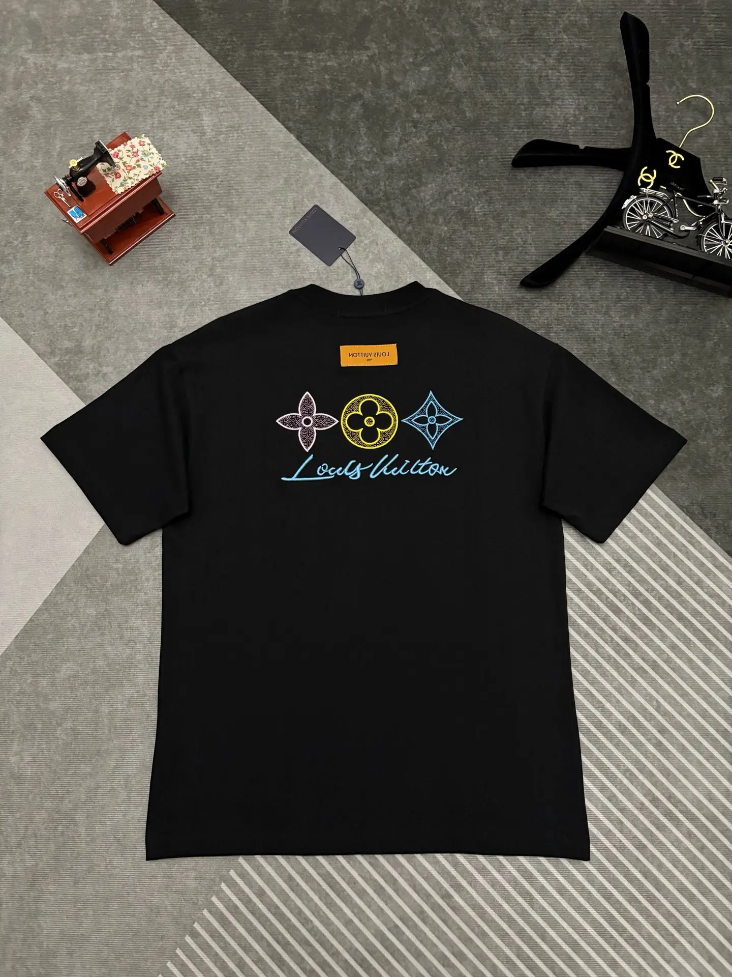 Embroidered Logo Cotton T-Shirt D17515290 — view 5