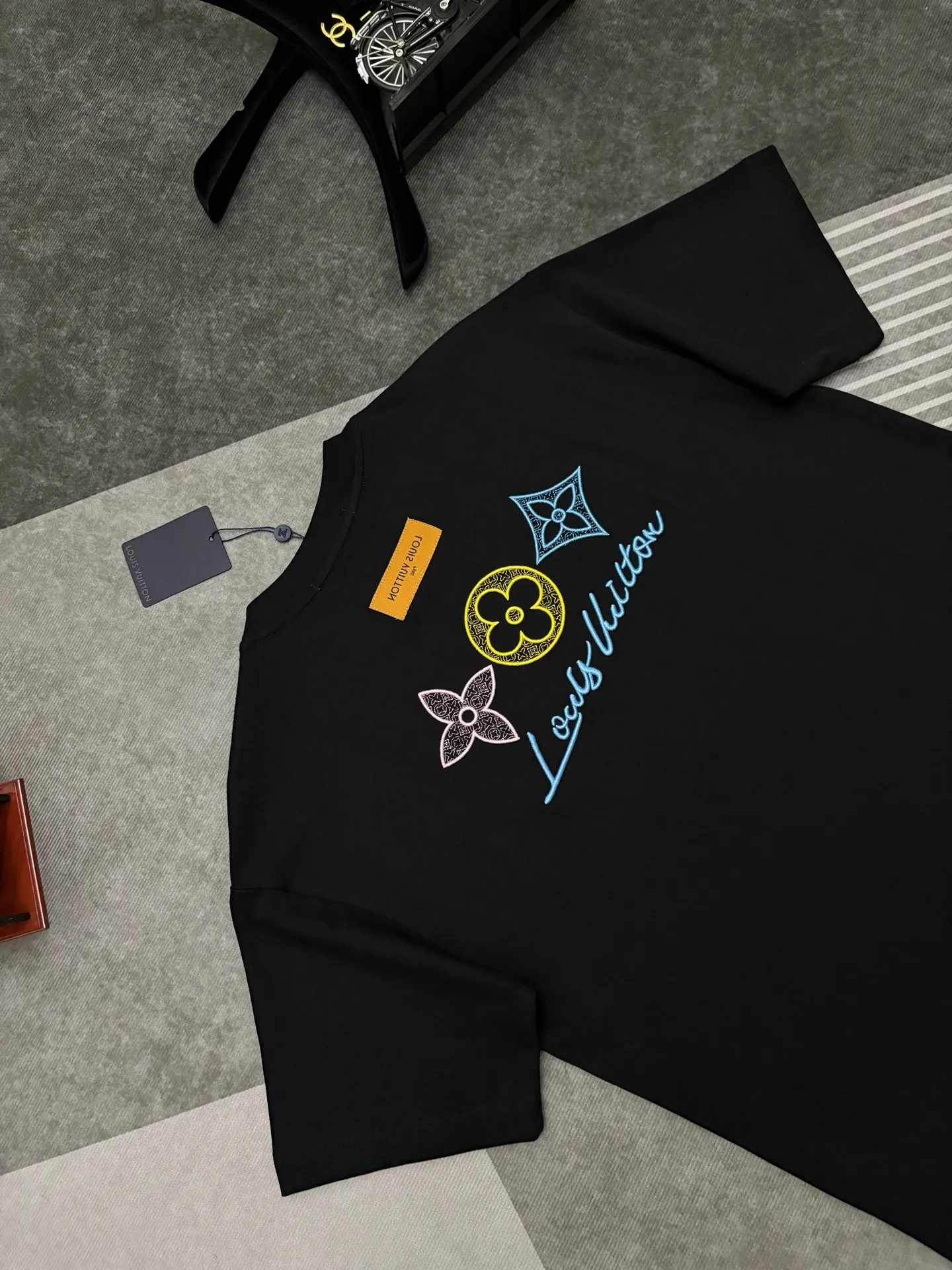 Embroidered Logo Cotton T-Shirt D17515290 — view 6