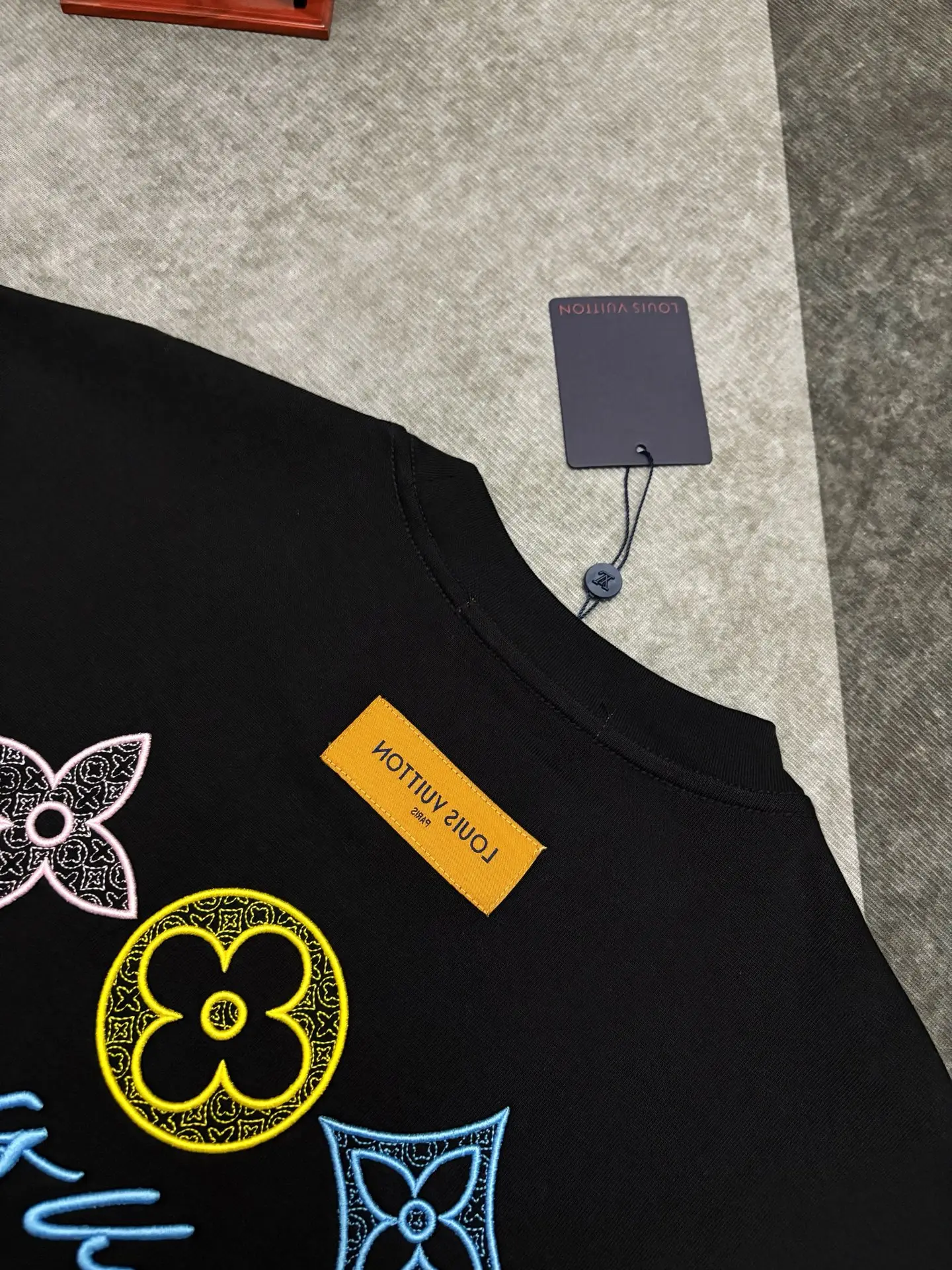 Embroidered Logo Cotton T-Shirt D17515290 — view 7