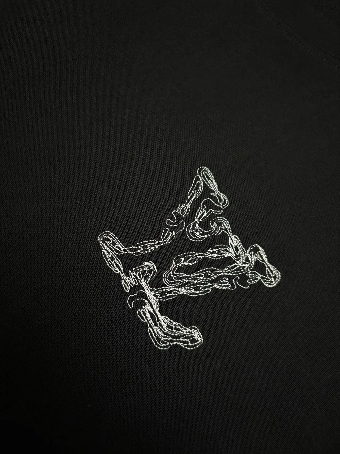 Embroidered Logo Cotton T-Shirt D17515301 — view 5