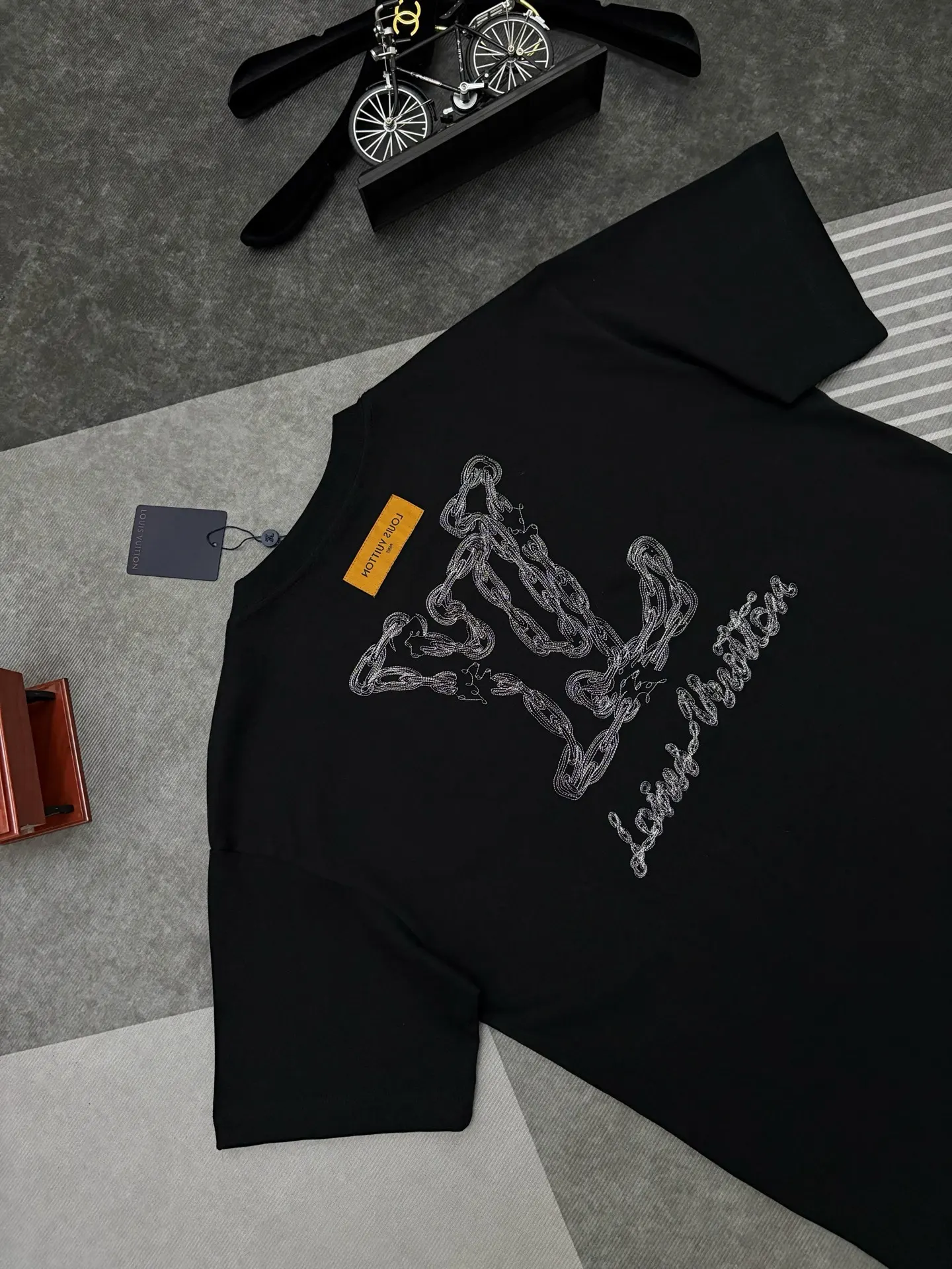 Embroidered Logo Cotton T-Shirt D17515301 — view 7