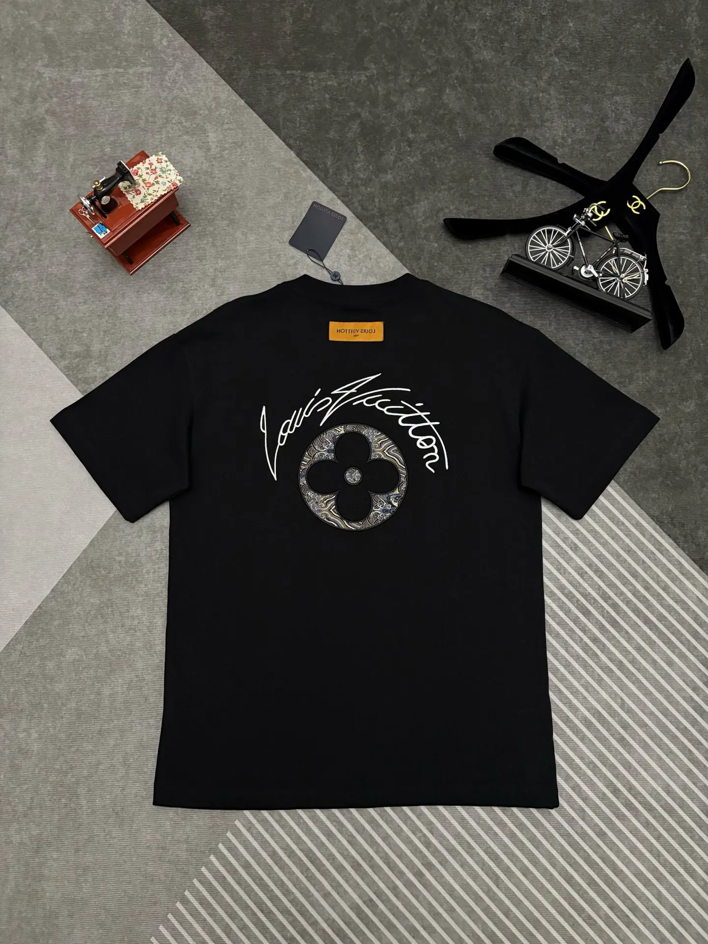 Embroidered Logo Cotton T-Shirt D17515307 — view 5