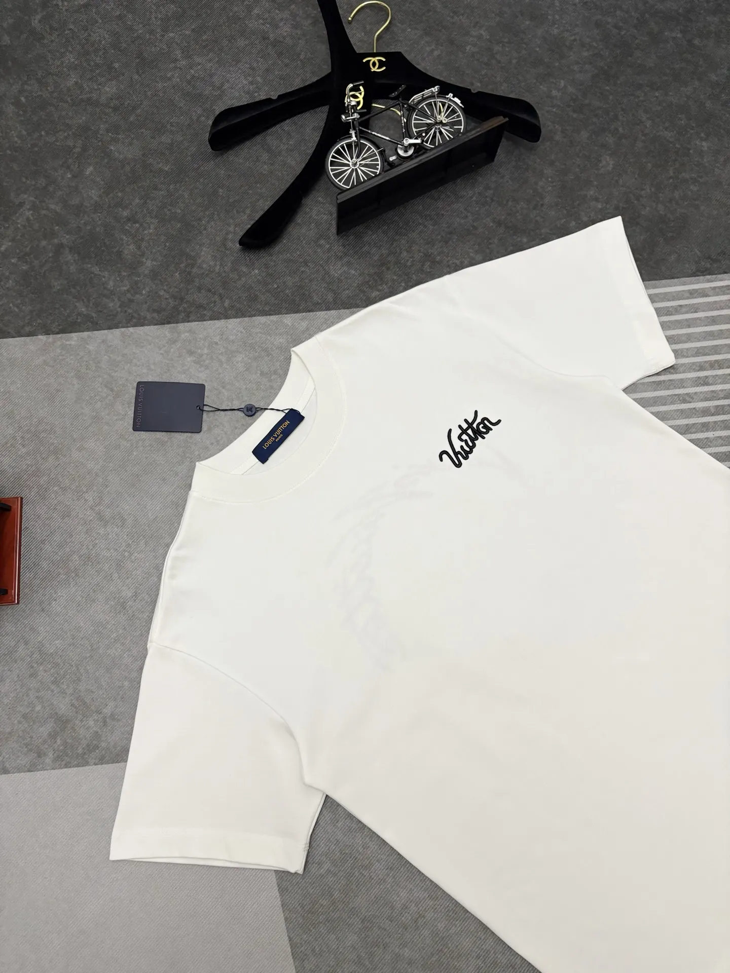 Embroidered Logo Cotton T-Shirt D17515308 — view 2