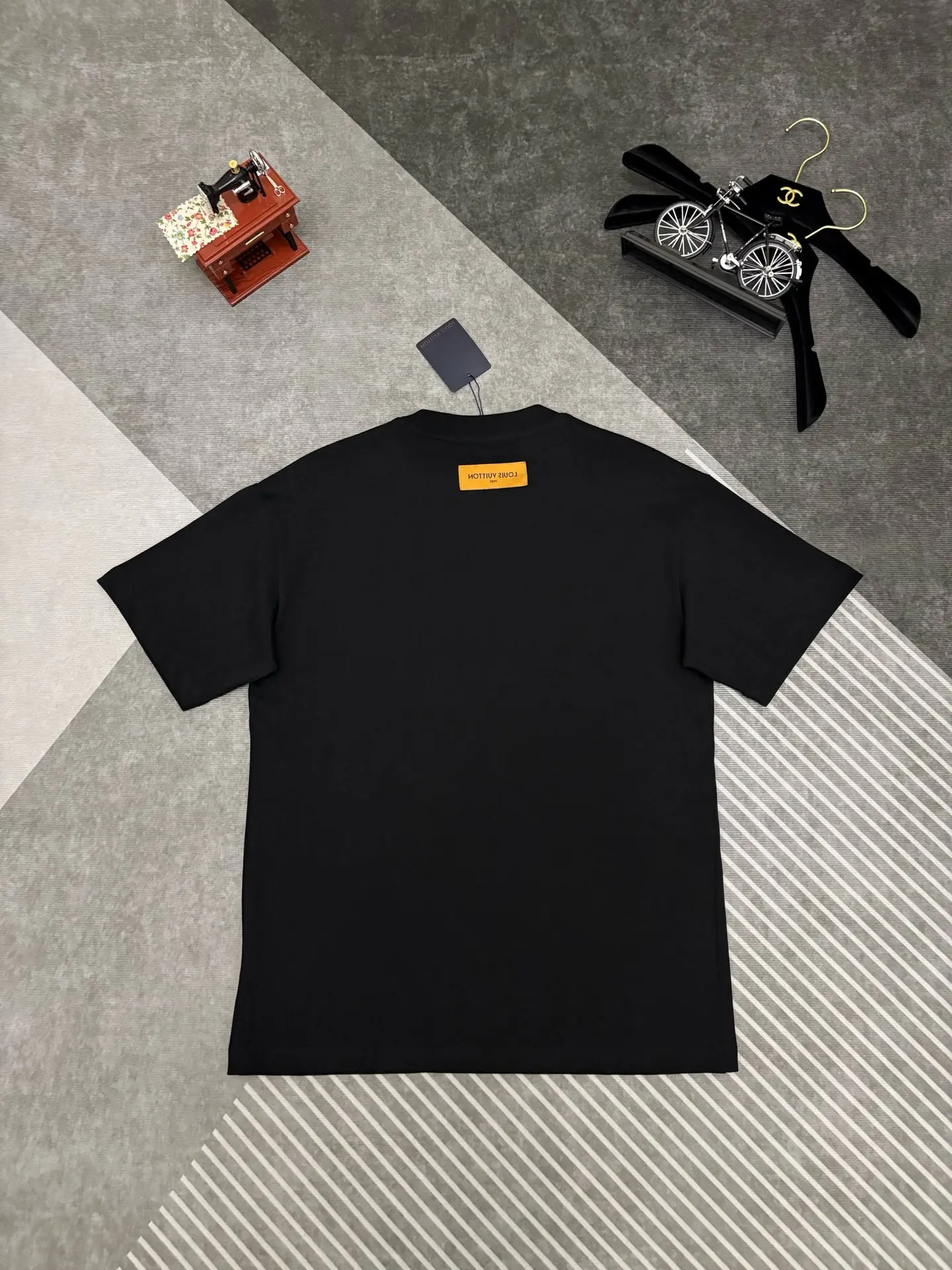 Embroidered Logo Cotton Jersey T-Shirt D17515320 — view 7