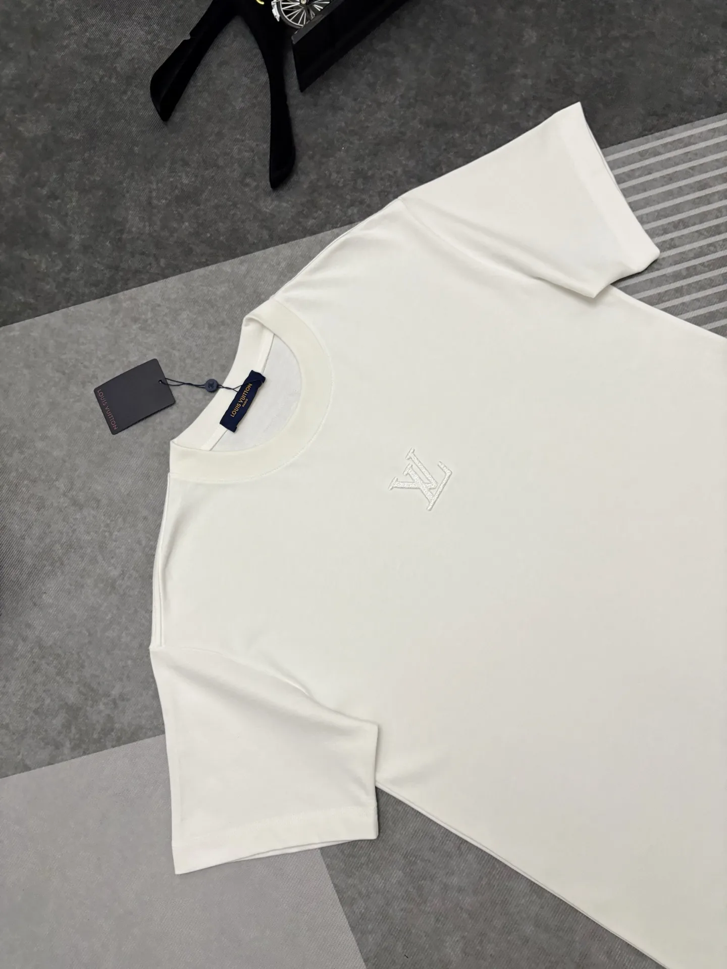 Embroidered Logo Cotton T-Shirt D17515295 — view 2