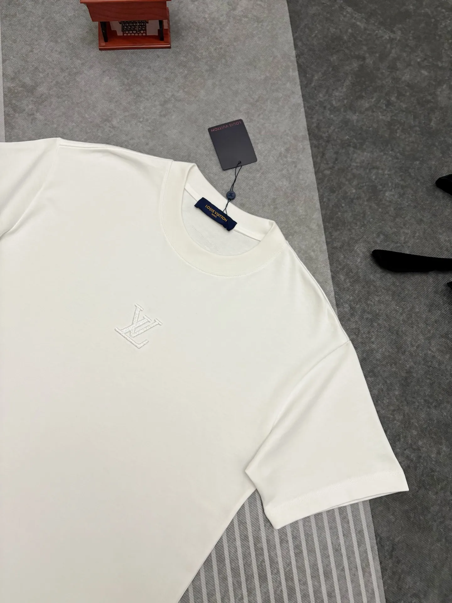Embroidered Logo Cotton T-Shirt D17515295 — view 3