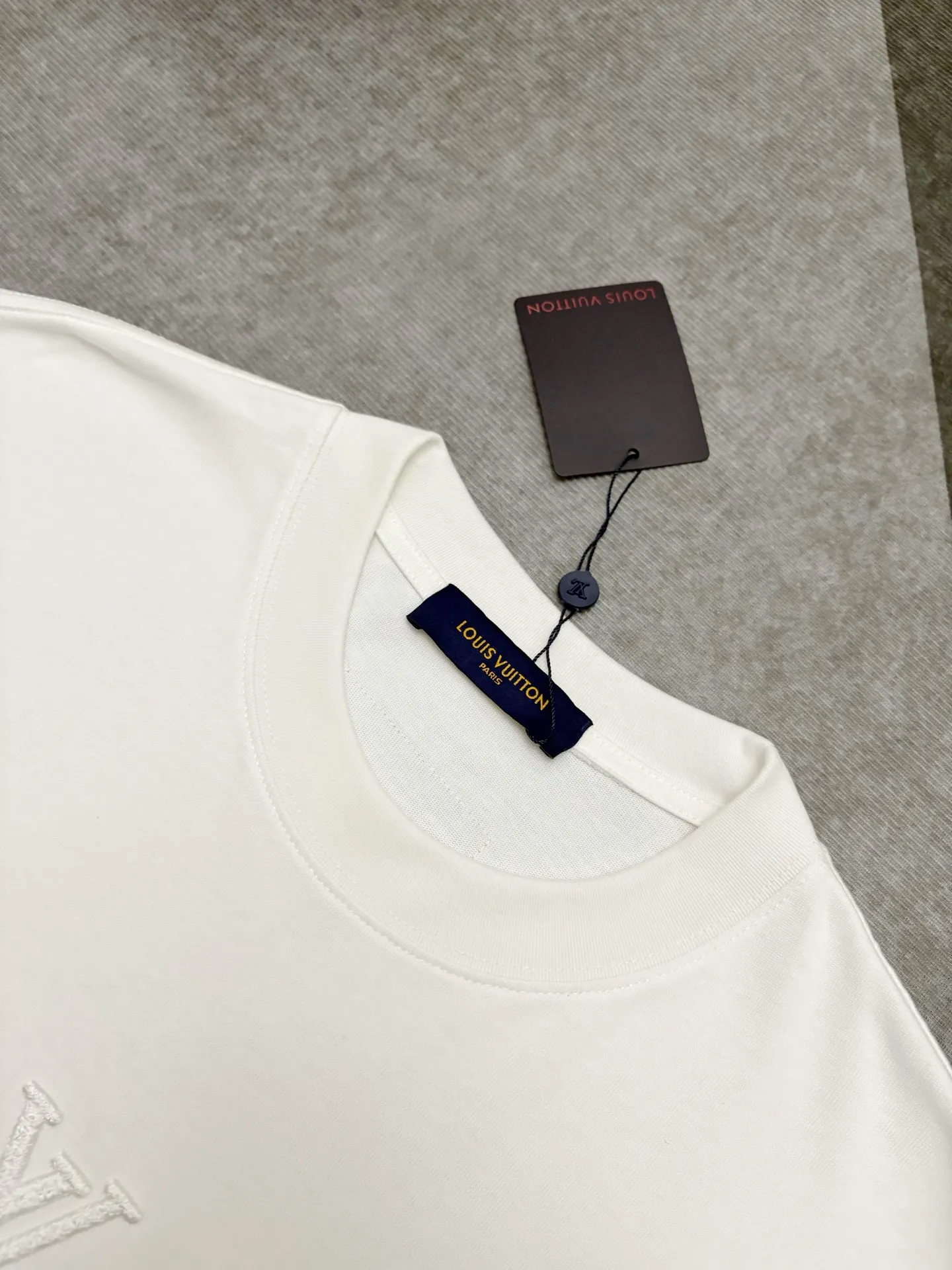 Embroidered Logo Cotton T-Shirt D17515295 — view 4