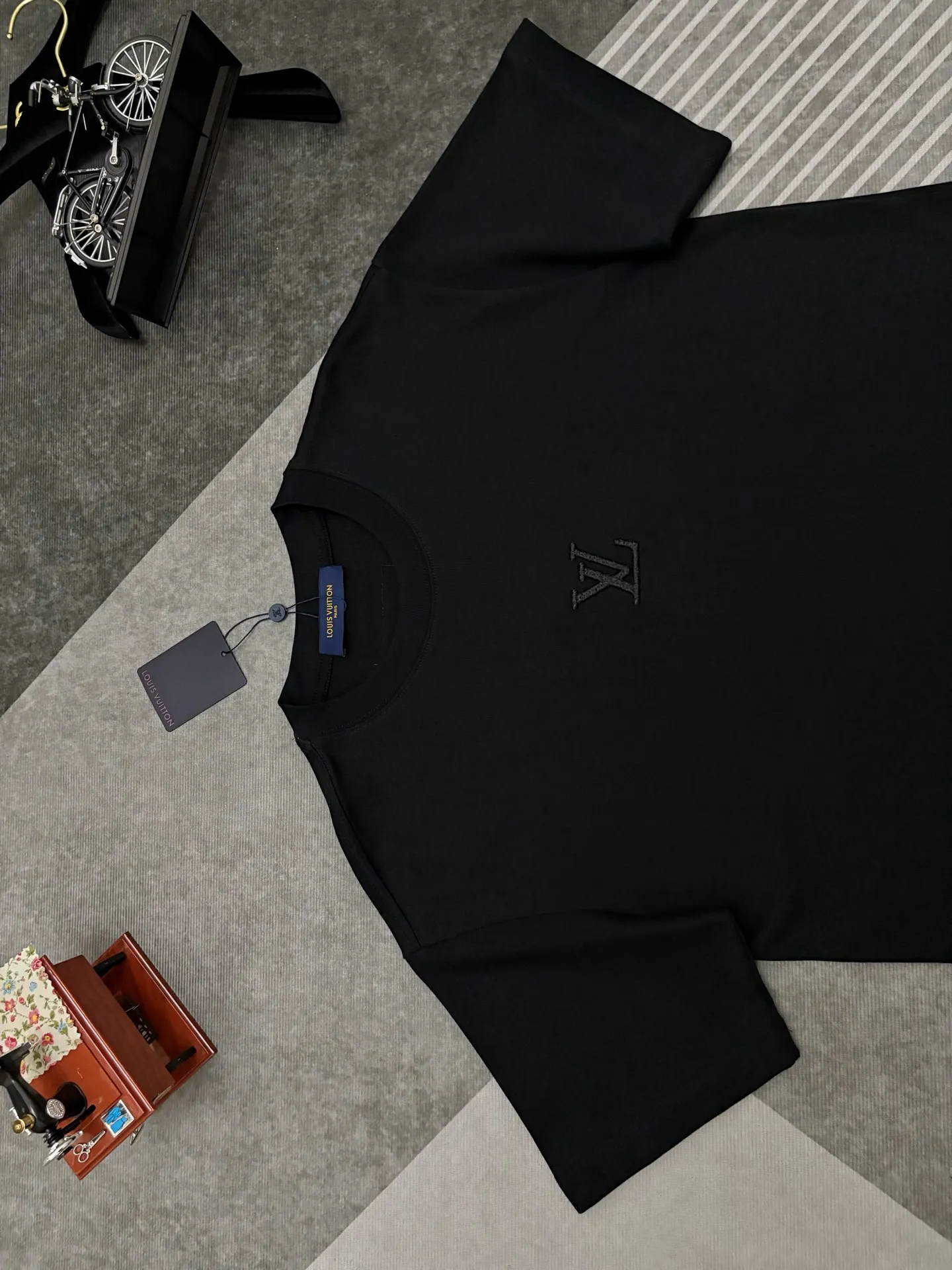 Embroidered Logo Cotton T-Shirt D17515296 — view 4