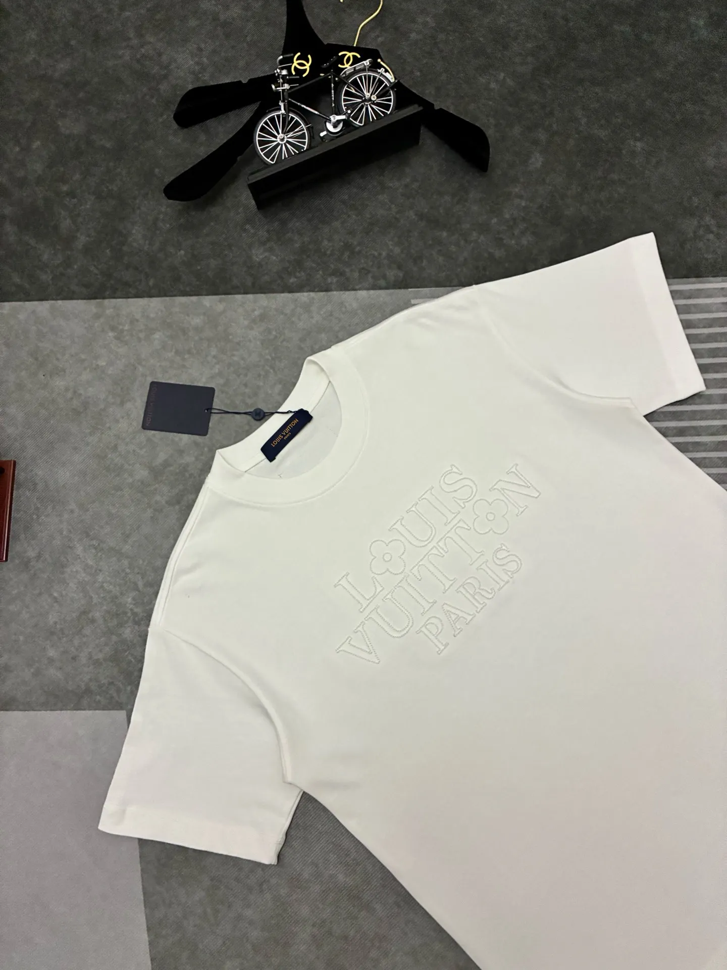 Embroidered Logo Cotton Jersey T-Shirt D17515319 — view 2
