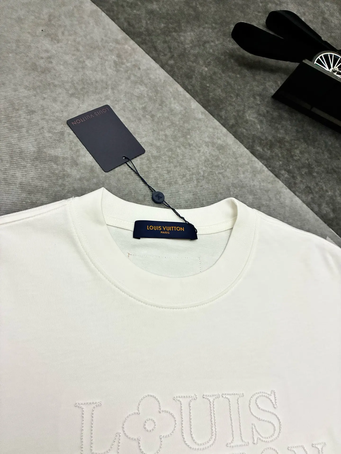 Embroidered Logo Cotton Jersey T-Shirt D17515319 — view 3