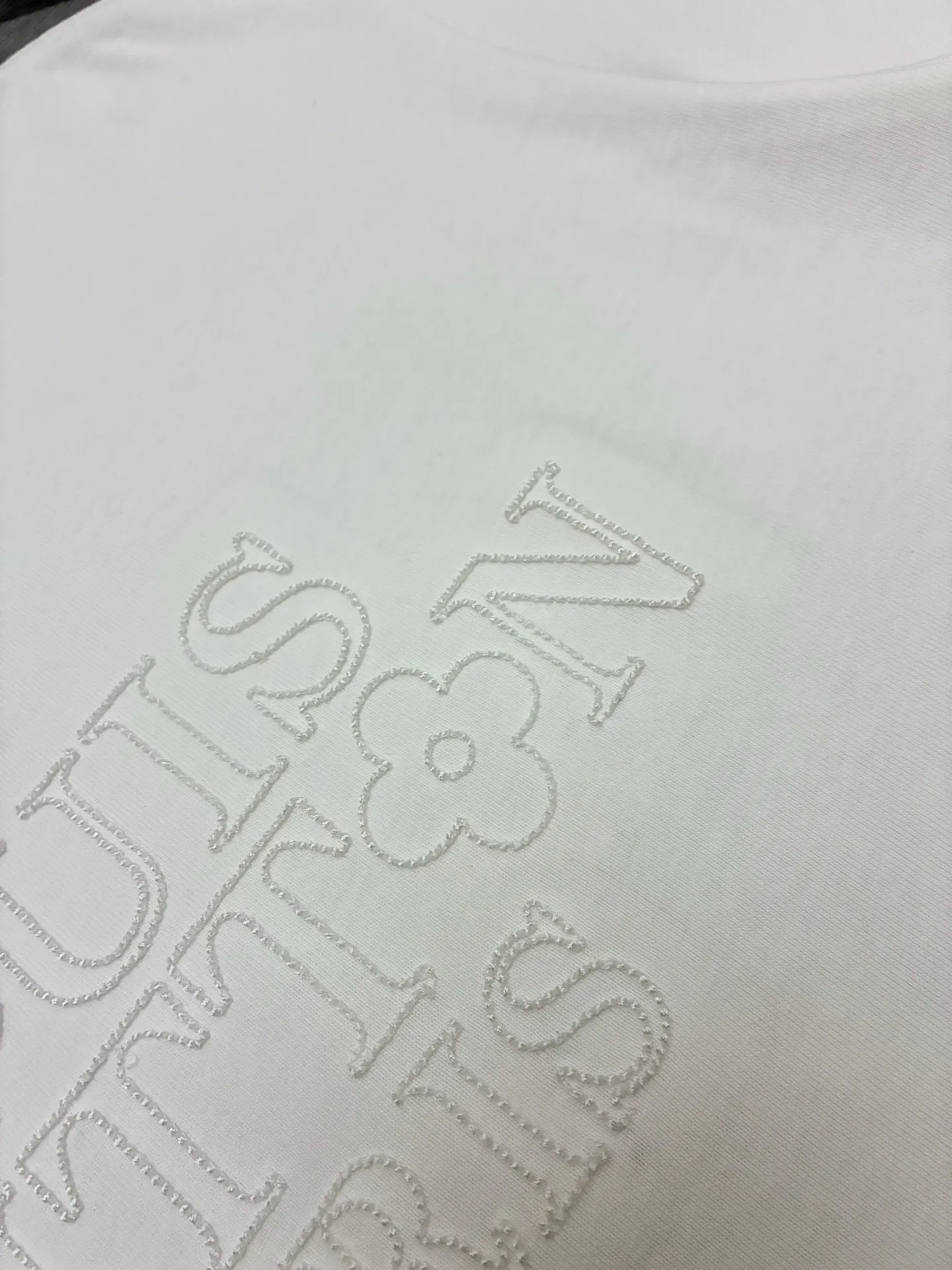 Embroidered Logo Cotton Jersey T-Shirt D17515319 — view 5