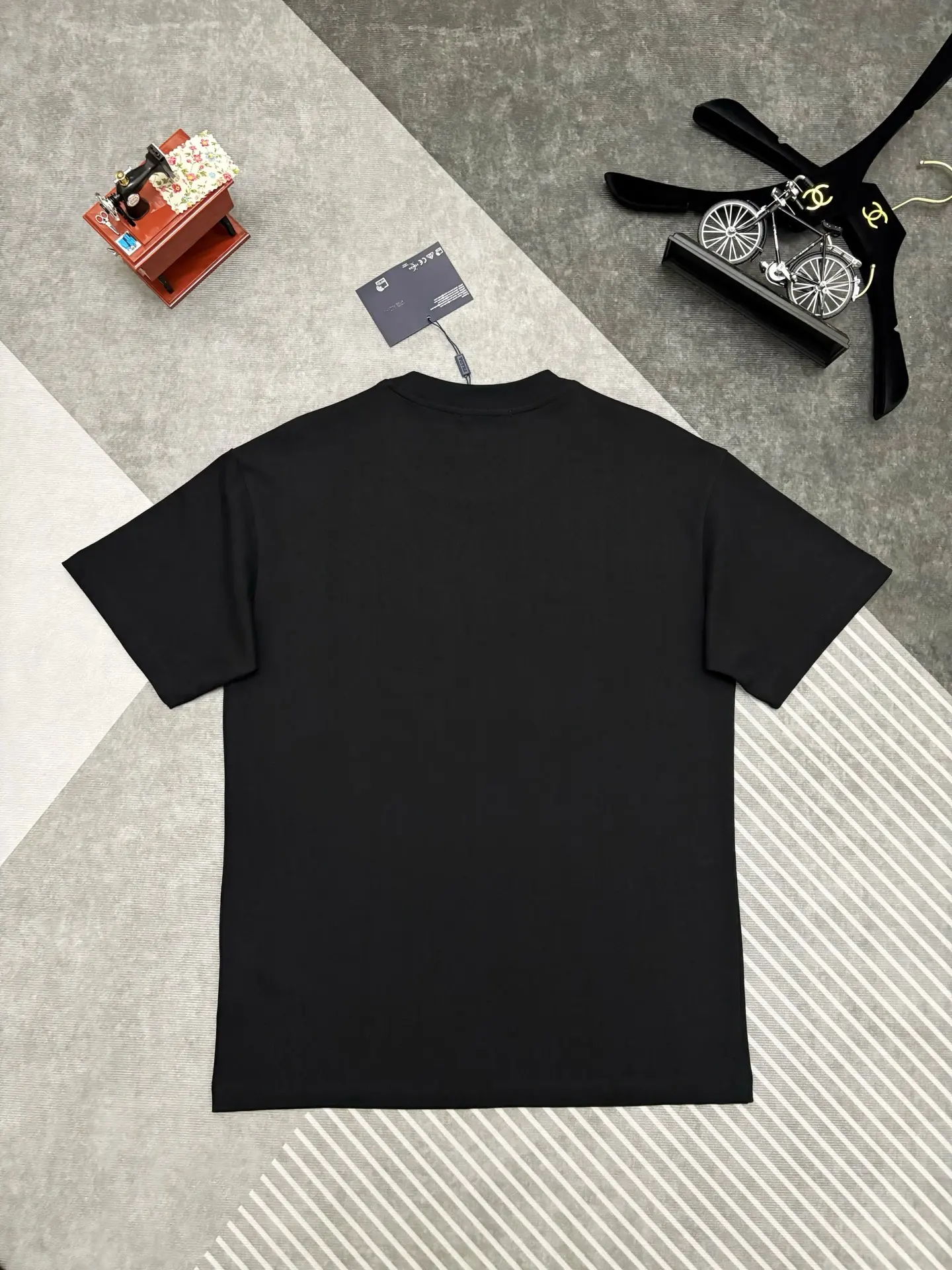 Embroidered Logo Cotton-Jersey T-Shirt D17515279 — view 7