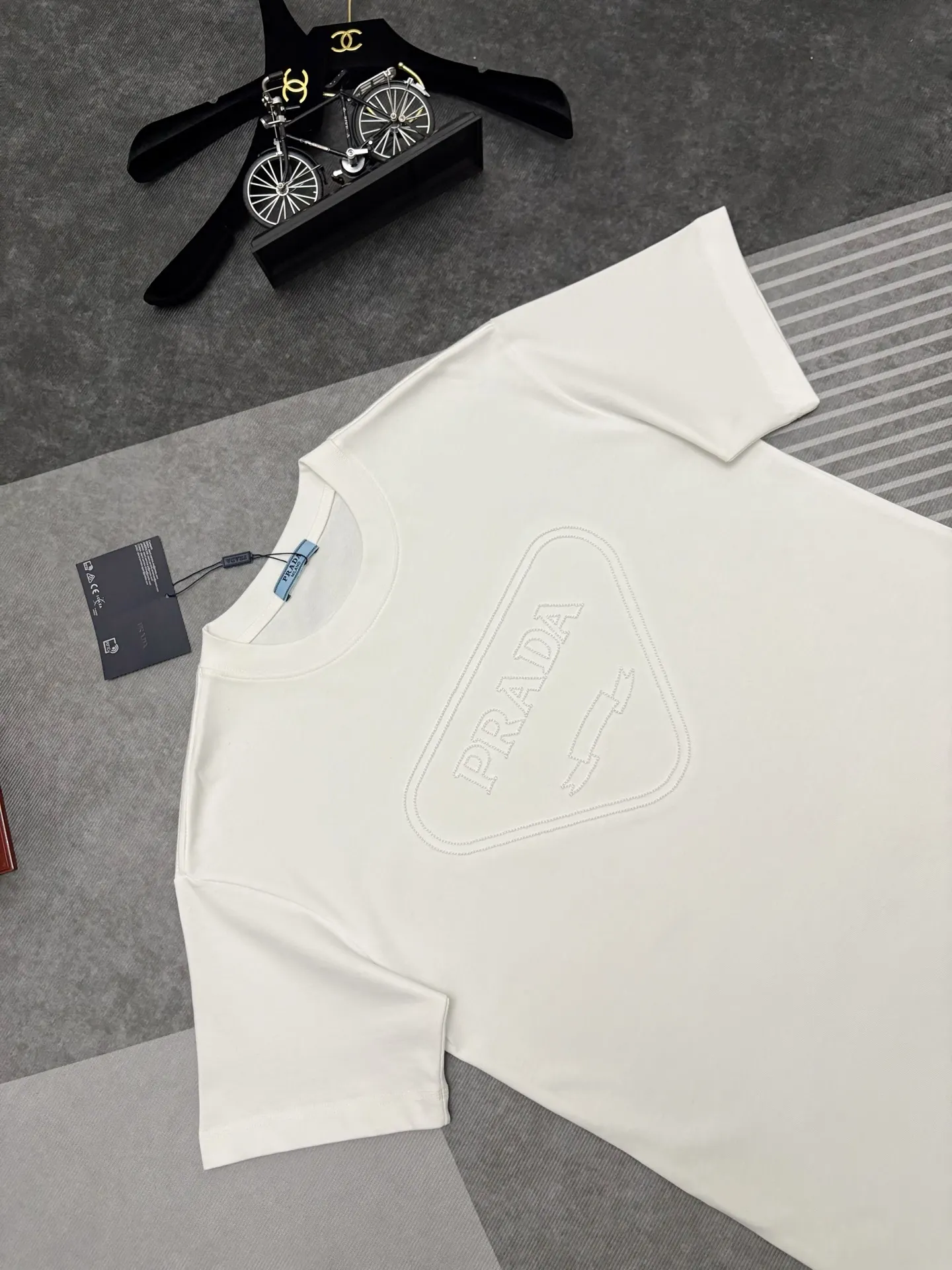 Embroidered Logo Cotton-Jersey T-Shirt D17515280 — view 2